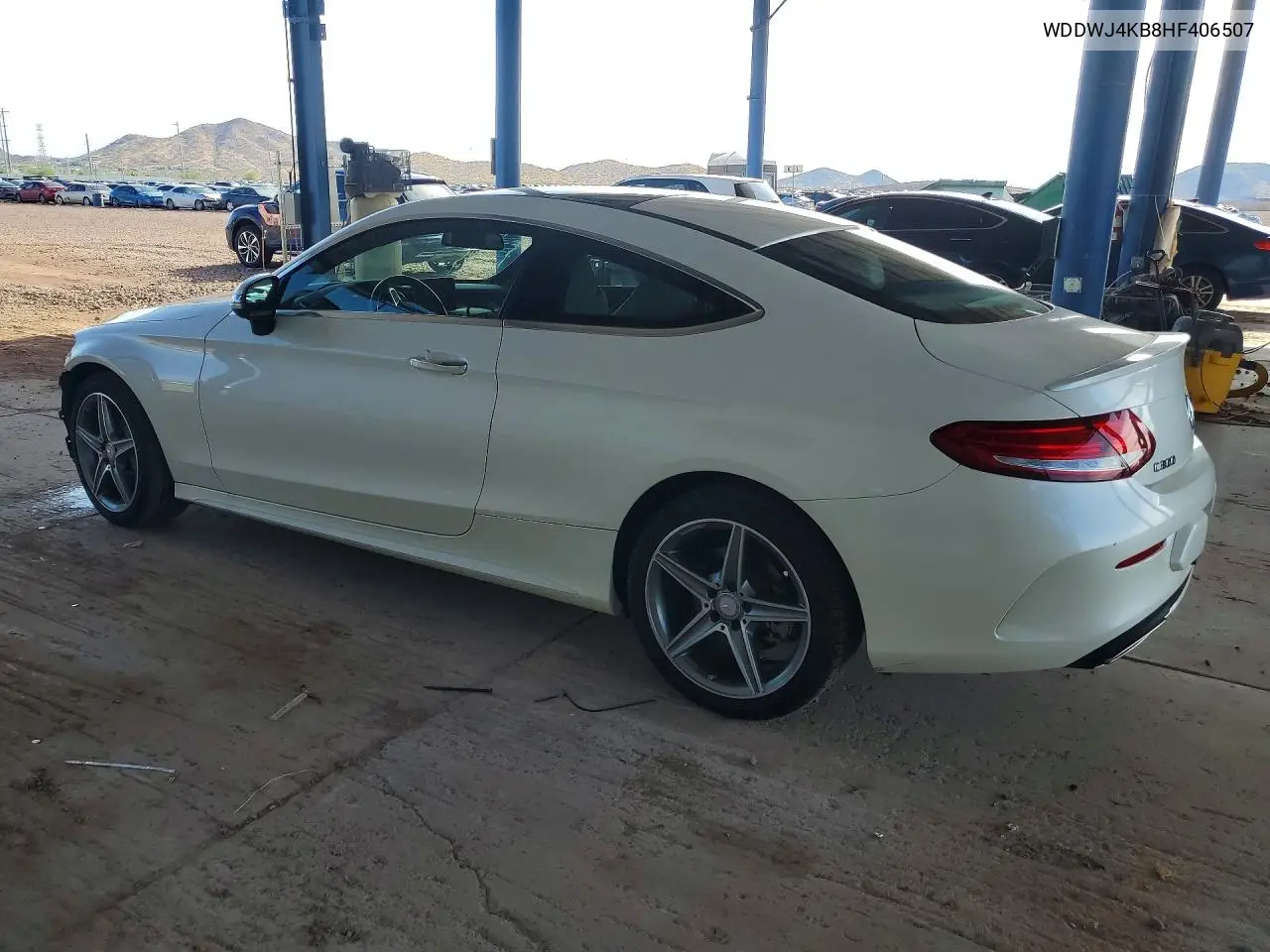 2017 Mercedes-Benz C 300 4Matic VIN: WDDWJ4KB8HF406507 Lot: 61901216