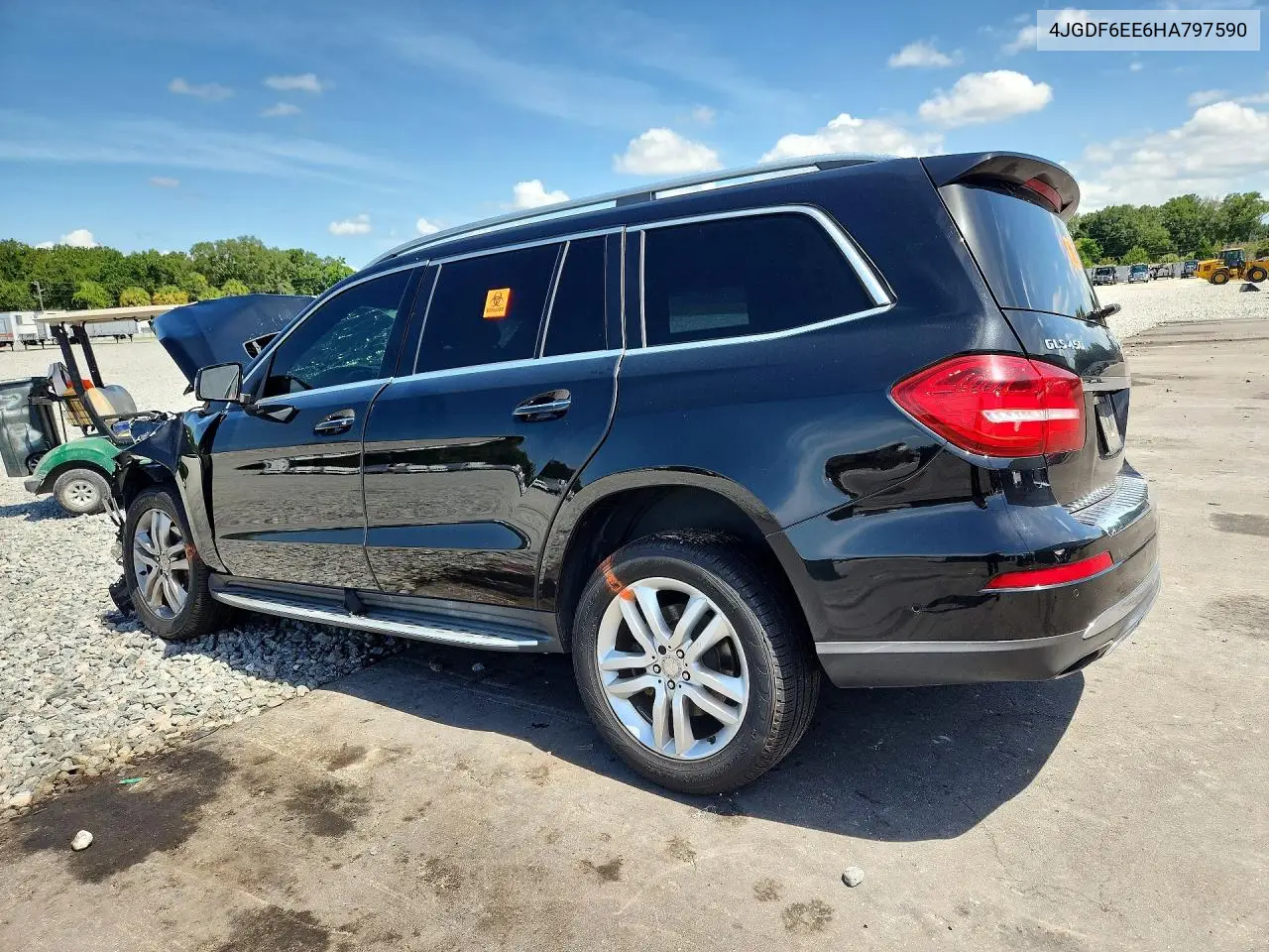 2017 Mercedes-Benz Gls 450 4Matic VIN: 4JGDF6EE6HA797590 Lot: 61939896