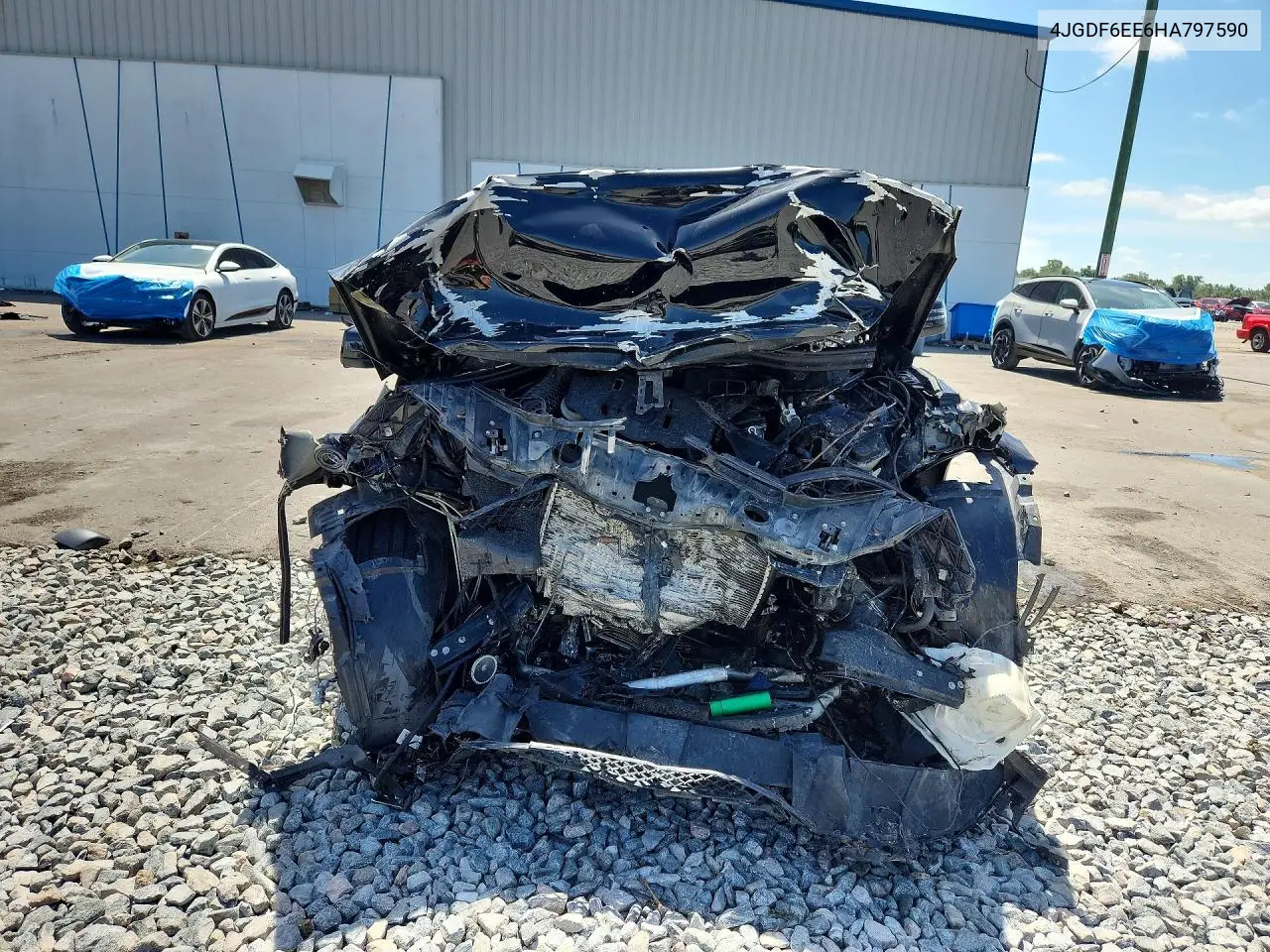 2017 Mercedes-Benz Gls 450 4Matic VIN: 4JGDF6EE6HA797590 Lot: 61939896