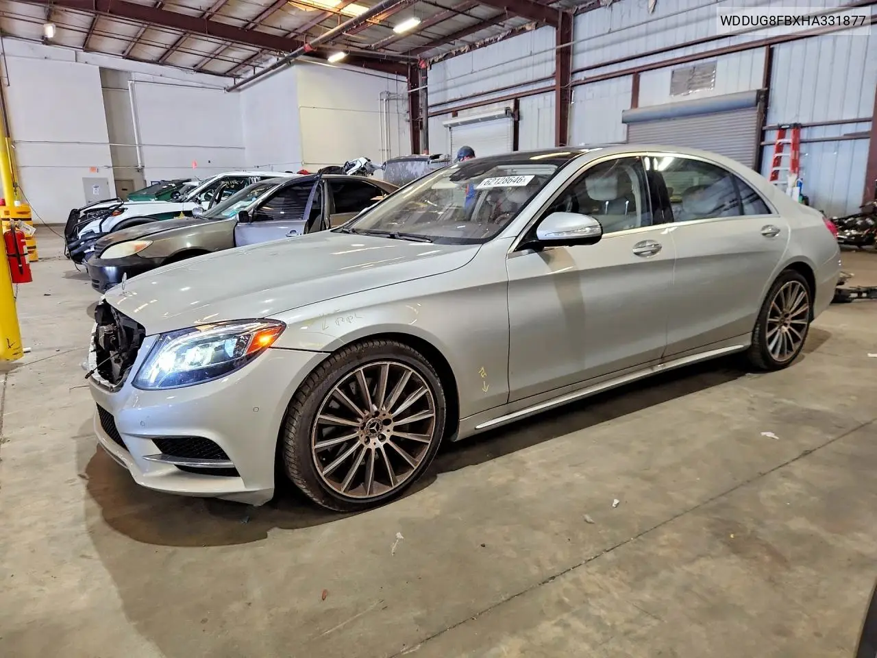 2017 Mercedes-Benz S 550 4Matic VIN: WDDUG8FBXHA331877 Lot: 62128646