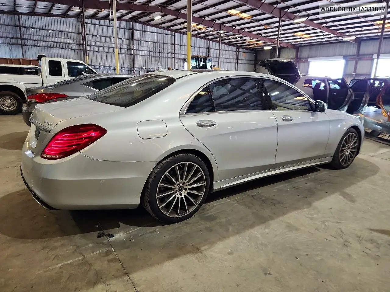 2017 Mercedes-Benz S 550 4Matic VIN: WDDUG8FBXHA331877 Lot: 62128646
