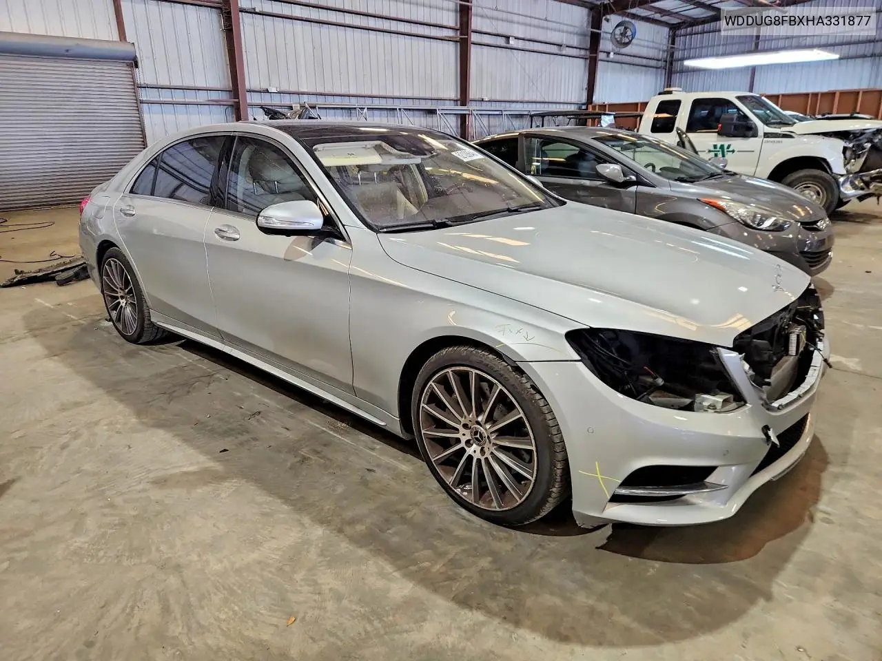 2017 Mercedes-Benz S 550 4Matic VIN: WDDUG8FBXHA331877 Lot: 62128646