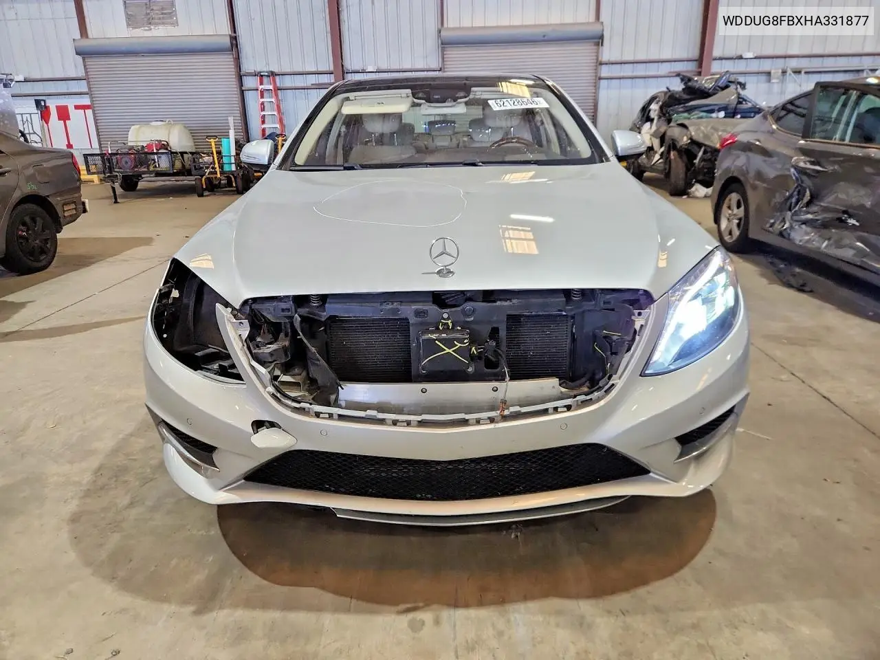 2017 Mercedes-Benz S 550 4Matic VIN: WDDUG8FBXHA331877 Lot: 62128646