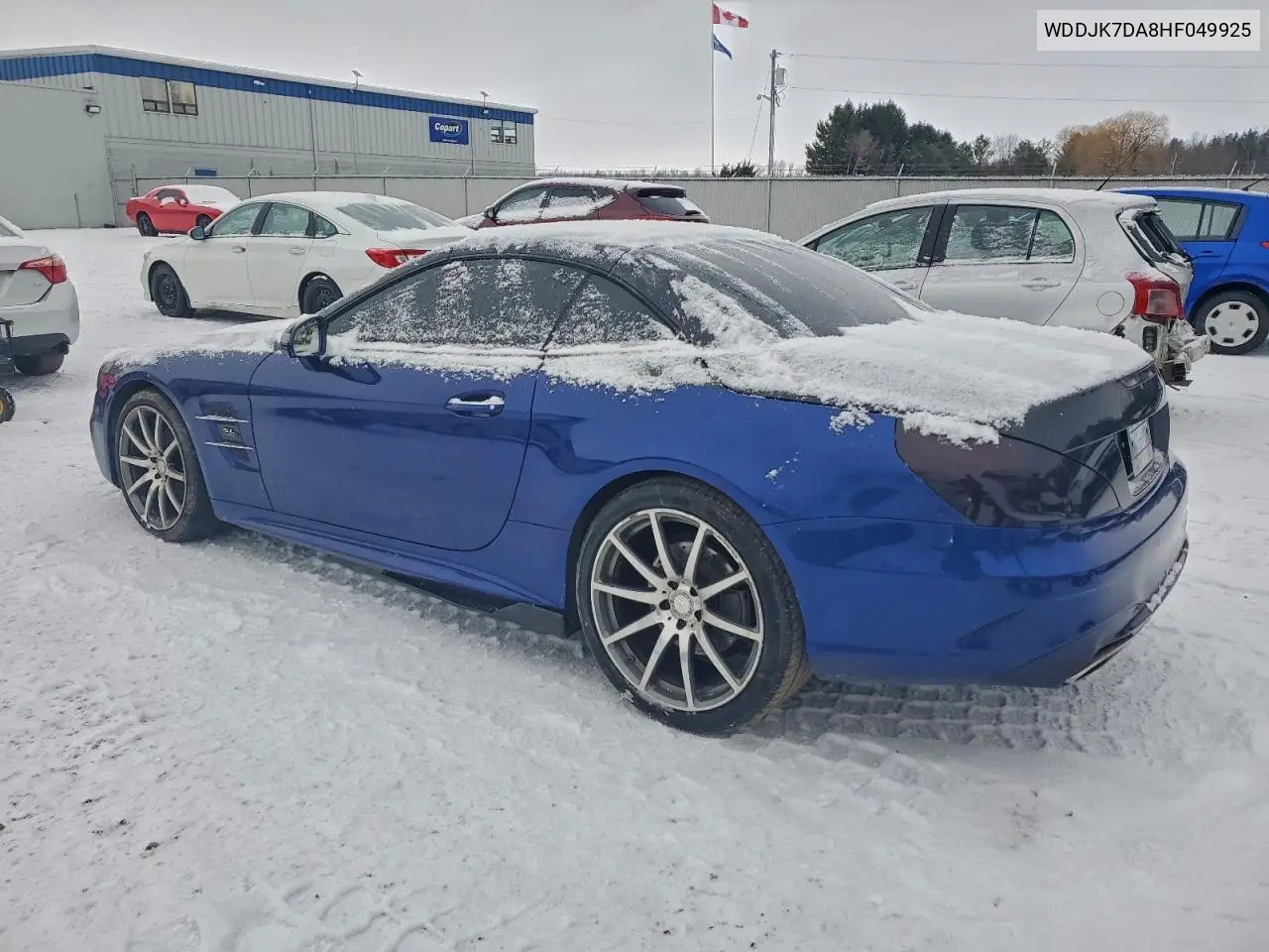 2017 Mercedes-Benz Sl 550 VIN: WDDJK7DA8HF049925 Lot: 72626655