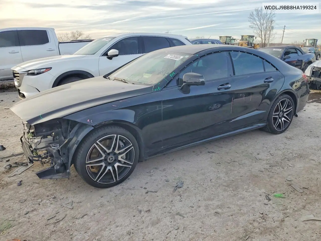 2017 Mercedes-Benz Cls 550 4Matic VIN: WDDLJ9BB8HA199324 Lot: 77125565