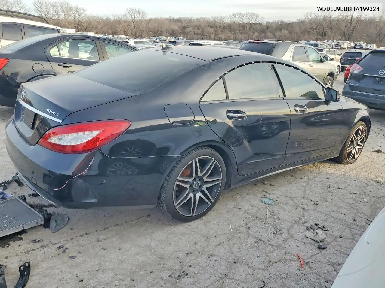 2017 Mercedes-Benz Cls 550 4Matic VIN: WDDLJ9BB8HA199324 Lot: 77125565