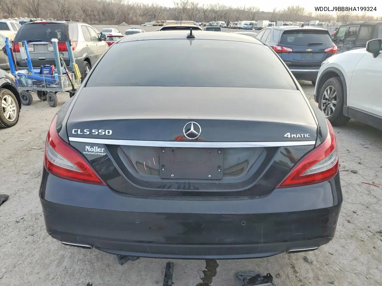 2017 Mercedes-Benz Cls 550 4Matic VIN: WDDLJ9BB8HA199324 Lot: 77125565