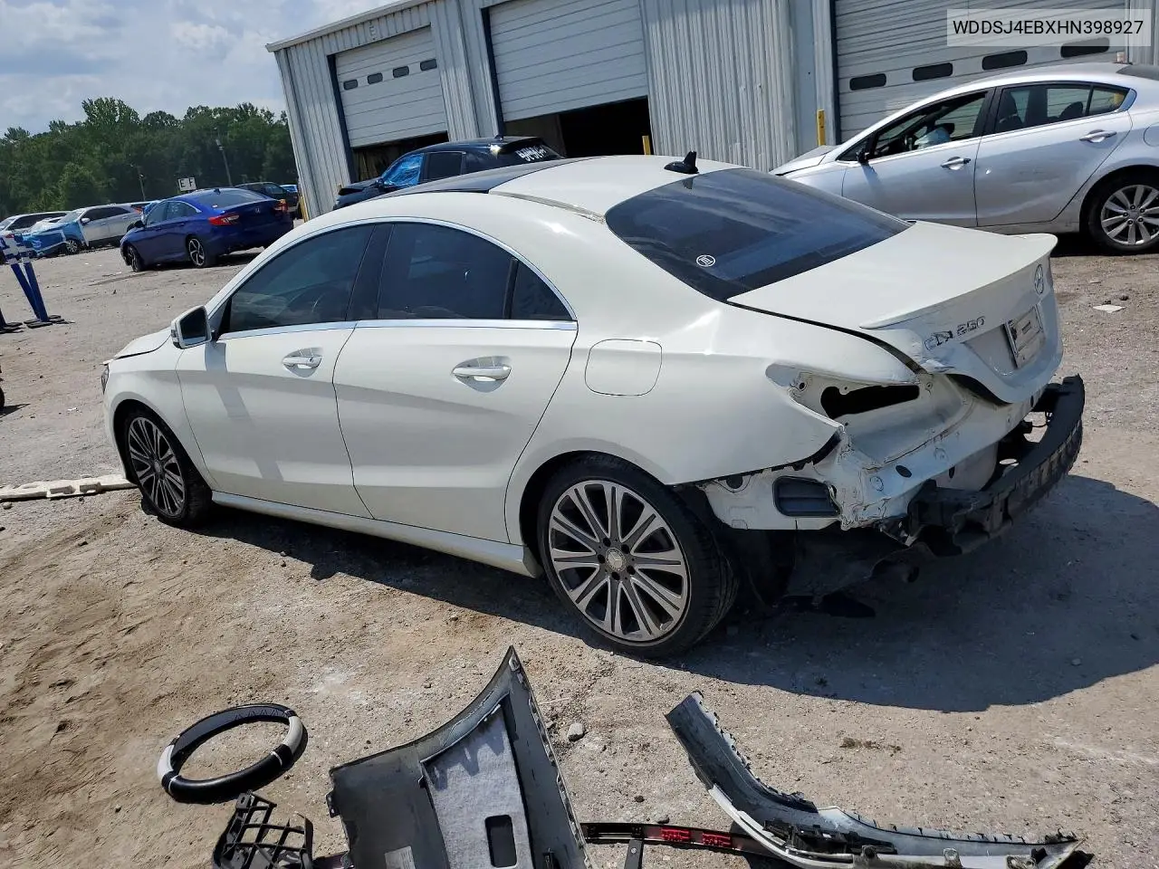2017 Mercedes-Benz Cla 250 VIN: WDDSJ4EBXHN398927 Lot: 85616395
