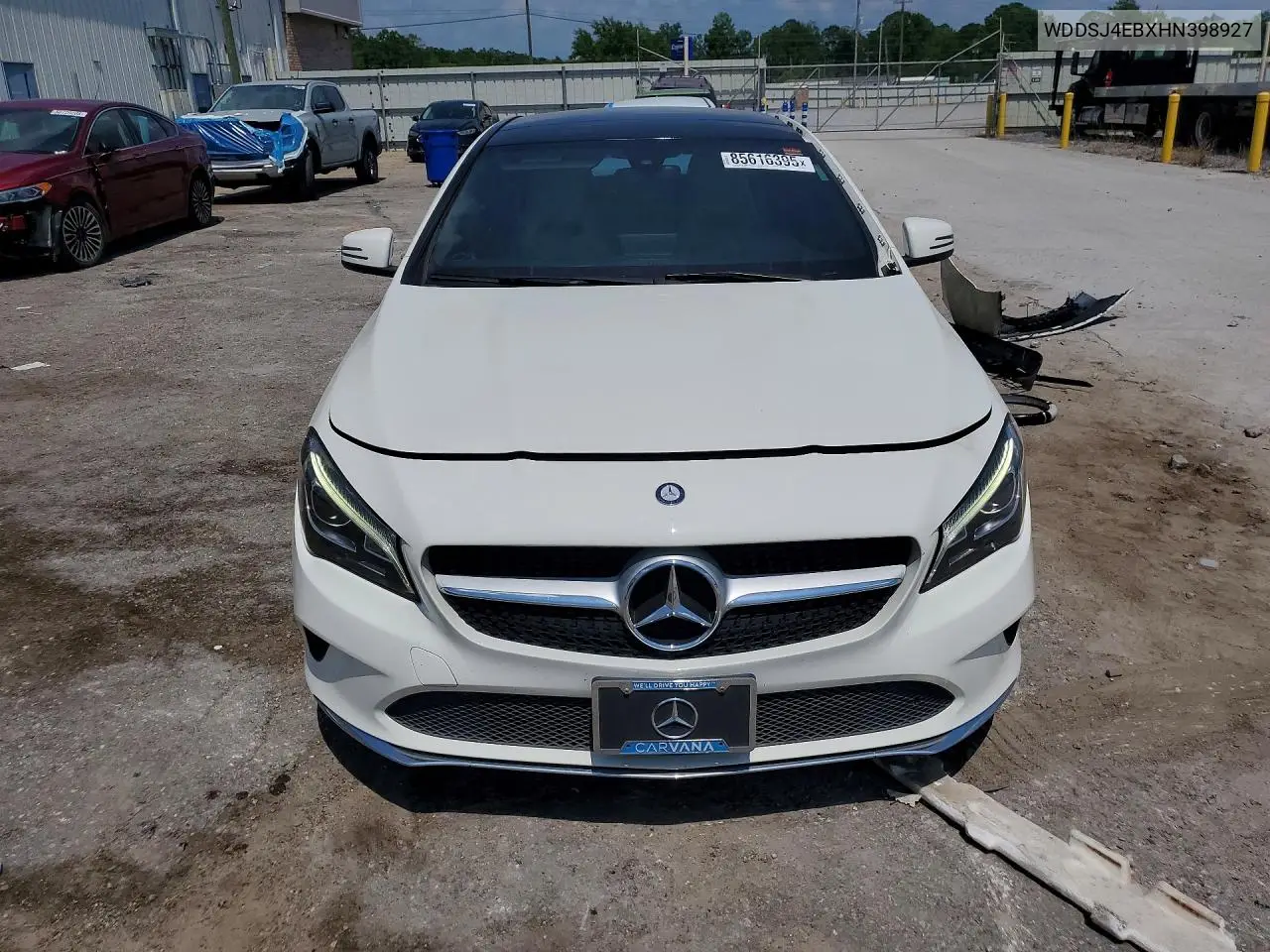 2017 Mercedes-Benz Cla 250 VIN: WDDSJ4EBXHN398927 Lot: 85616395