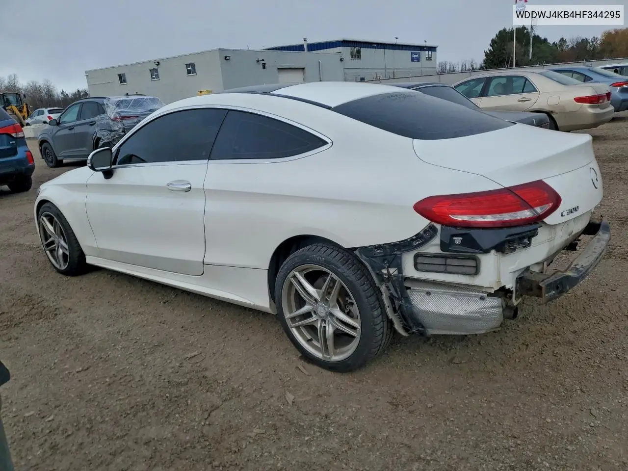 WDDWJ4KB4HF344295 2017 Mercedes-Benz C 300 4Matic