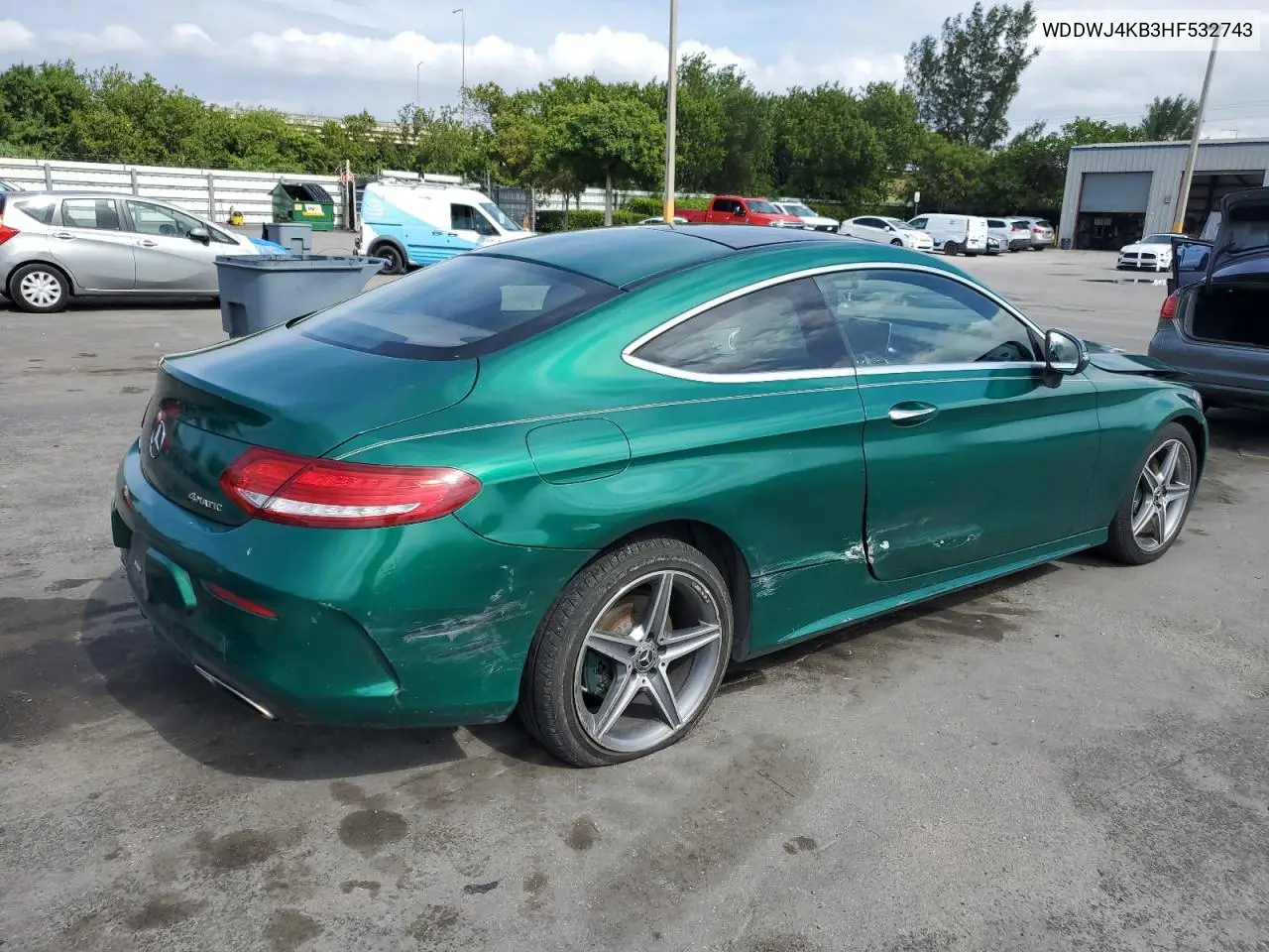 WDDWJ4KB3HF532743 2017 Mercedes-Benz C 300 4Matic