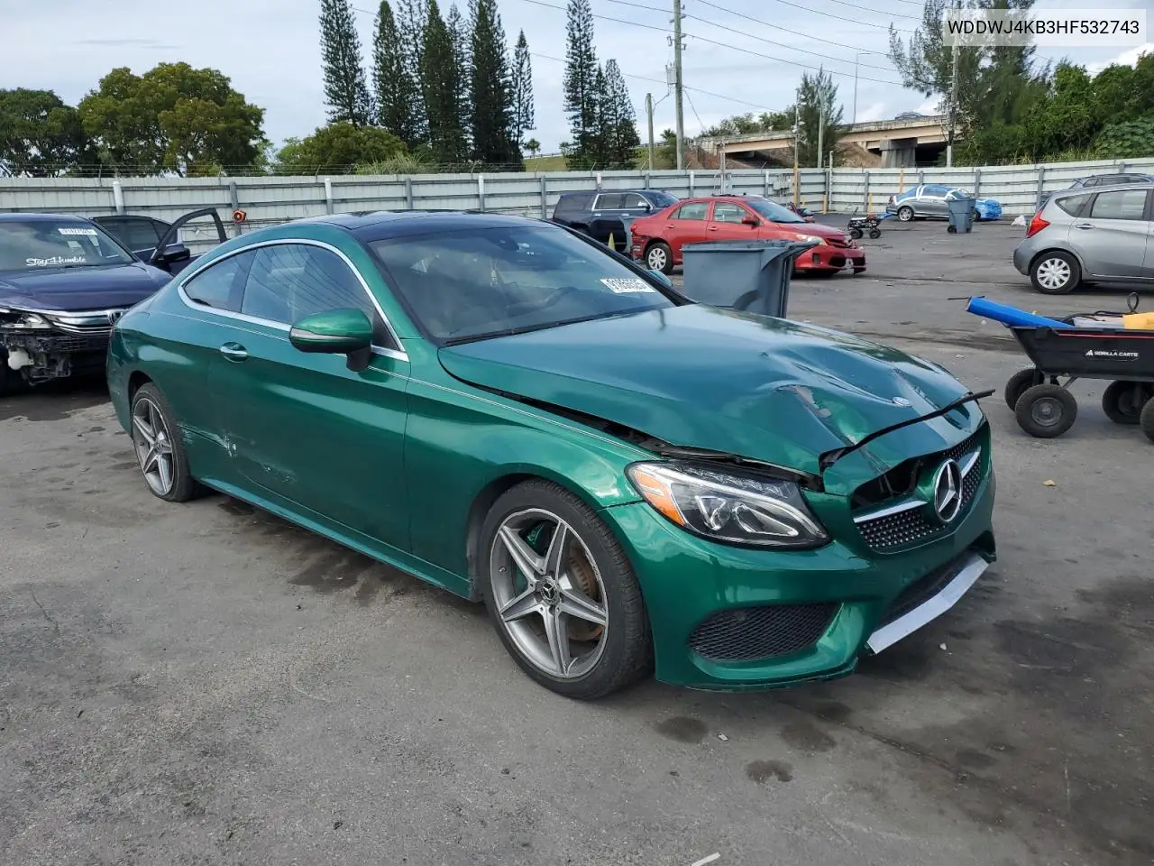 WDDWJ4KB3HF532743 2017 Mercedes-Benz C 300 4Matic