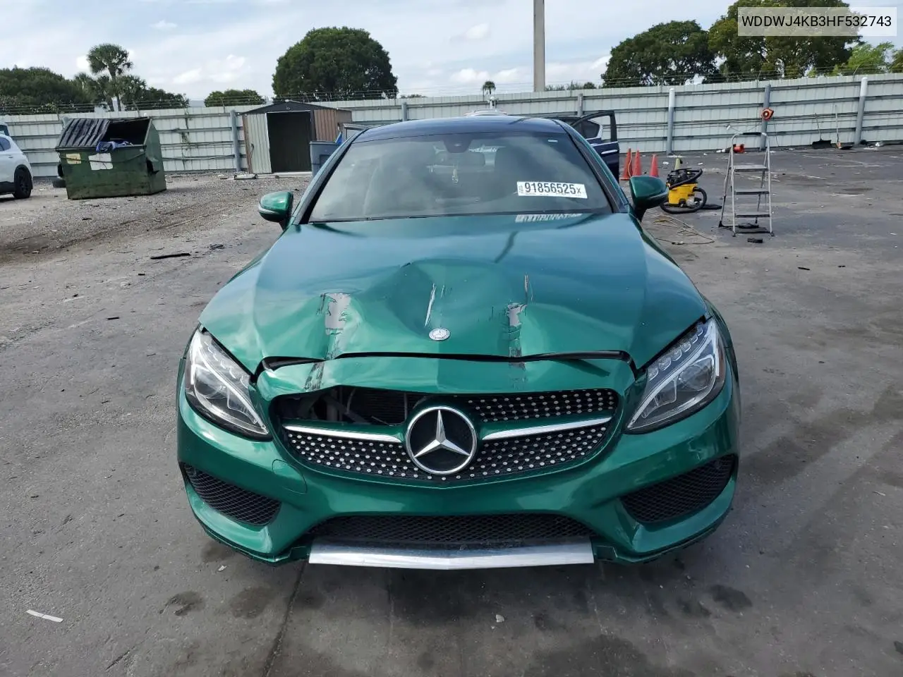 WDDWJ4KB3HF532743 2017 Mercedes-Benz C 300 4Matic