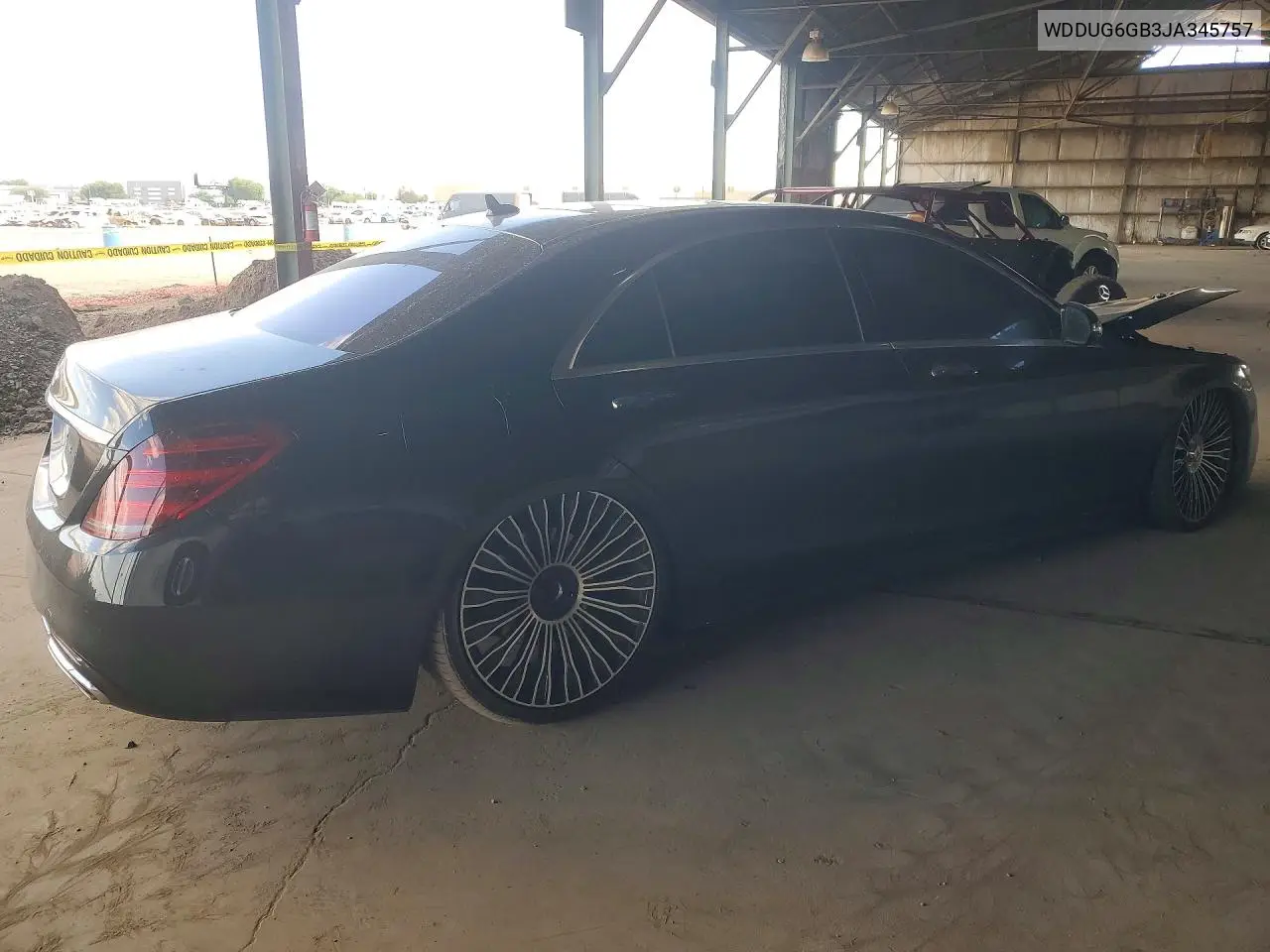 2018 Mercedes-Benz S 450 VIN: WDDUG6GB3JA345757 Lot: 52503766