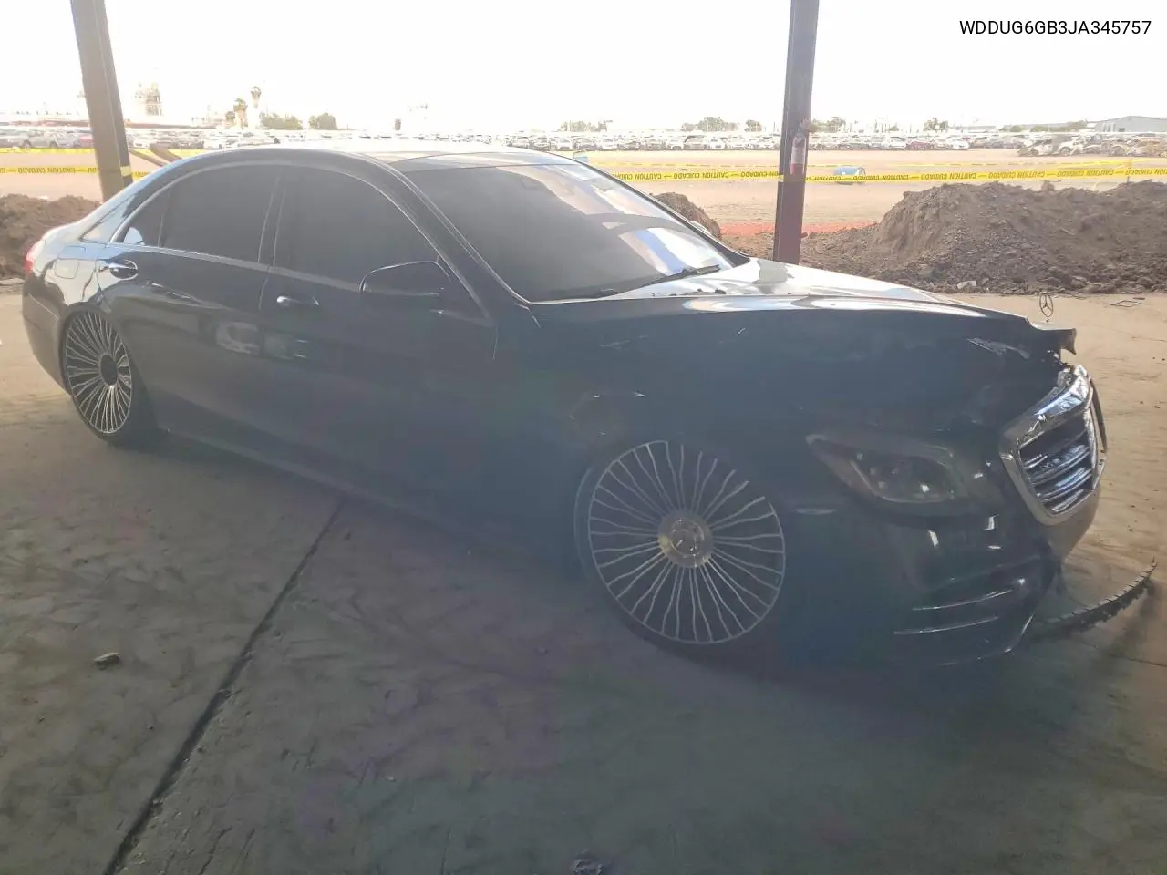 2018 Mercedes-Benz S 450 VIN: WDDUG6GB3JA345757 Lot: 52503766