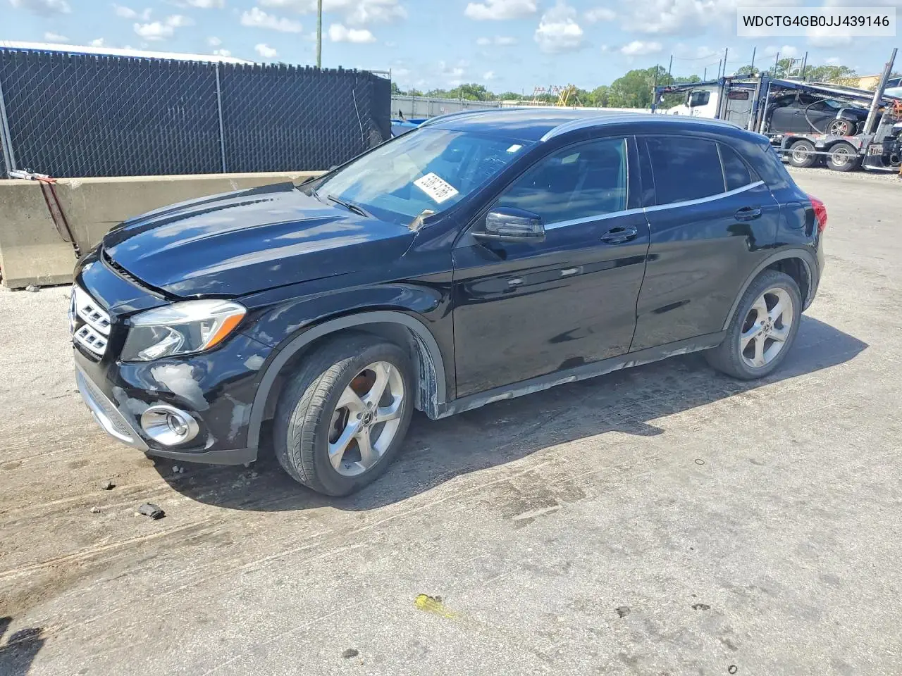 2018 Mercedes-Benz Gla 250 4Matic VIN: WDCTG4GB0JJ439146 Lot: 53874766