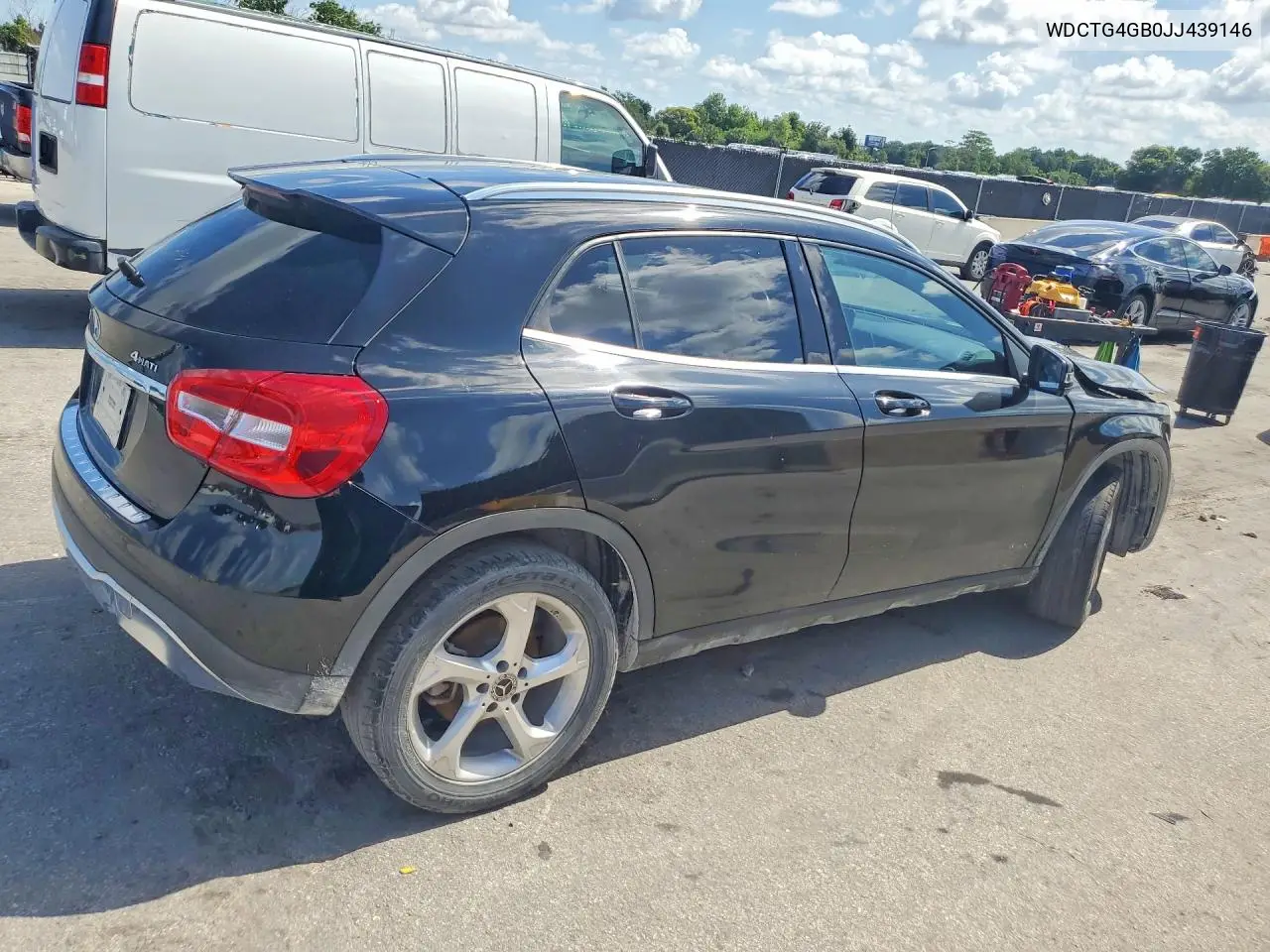 2018 Mercedes-Benz Gla 250 4Matic VIN: WDCTG4GB0JJ439146 Lot: 53874766
