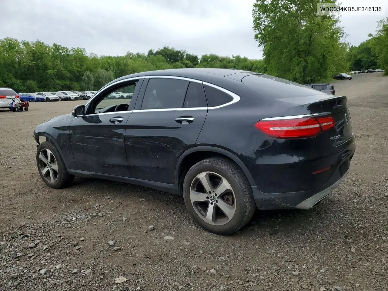 2018 Mercedes-Benz Glc Coupe 300 4Matic VIN: WDC0J4KB5JF346136 Lot: 54332996
