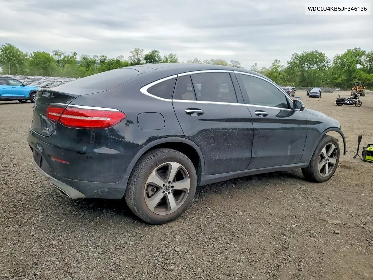 2018 Mercedes-Benz Glc Coupe 300 4Matic VIN: WDC0J4KB5JF346136 Lot: 54332996
