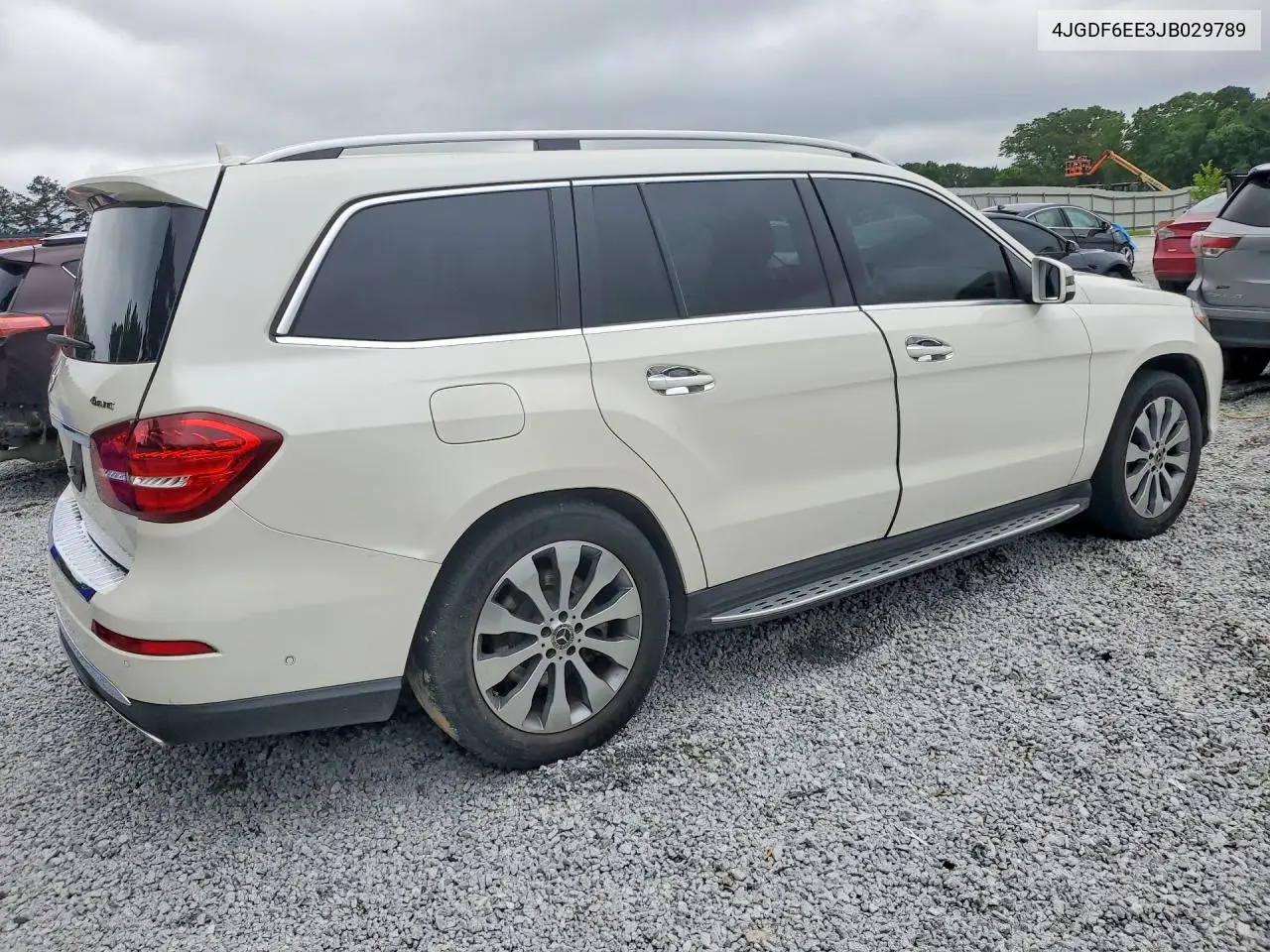 2018 Mercedes-Benz Gls 450 4Matic VIN: 4JGDF6EE3JB029789 Lot: 55118066