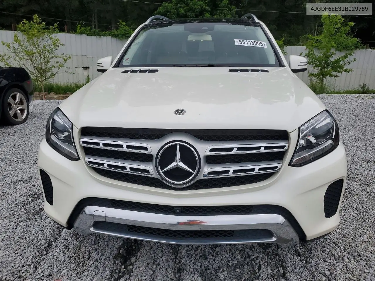 2018 Mercedes-Benz Gls 450 4Matic VIN: 4JGDF6EE3JB029789 Lot: 55118066