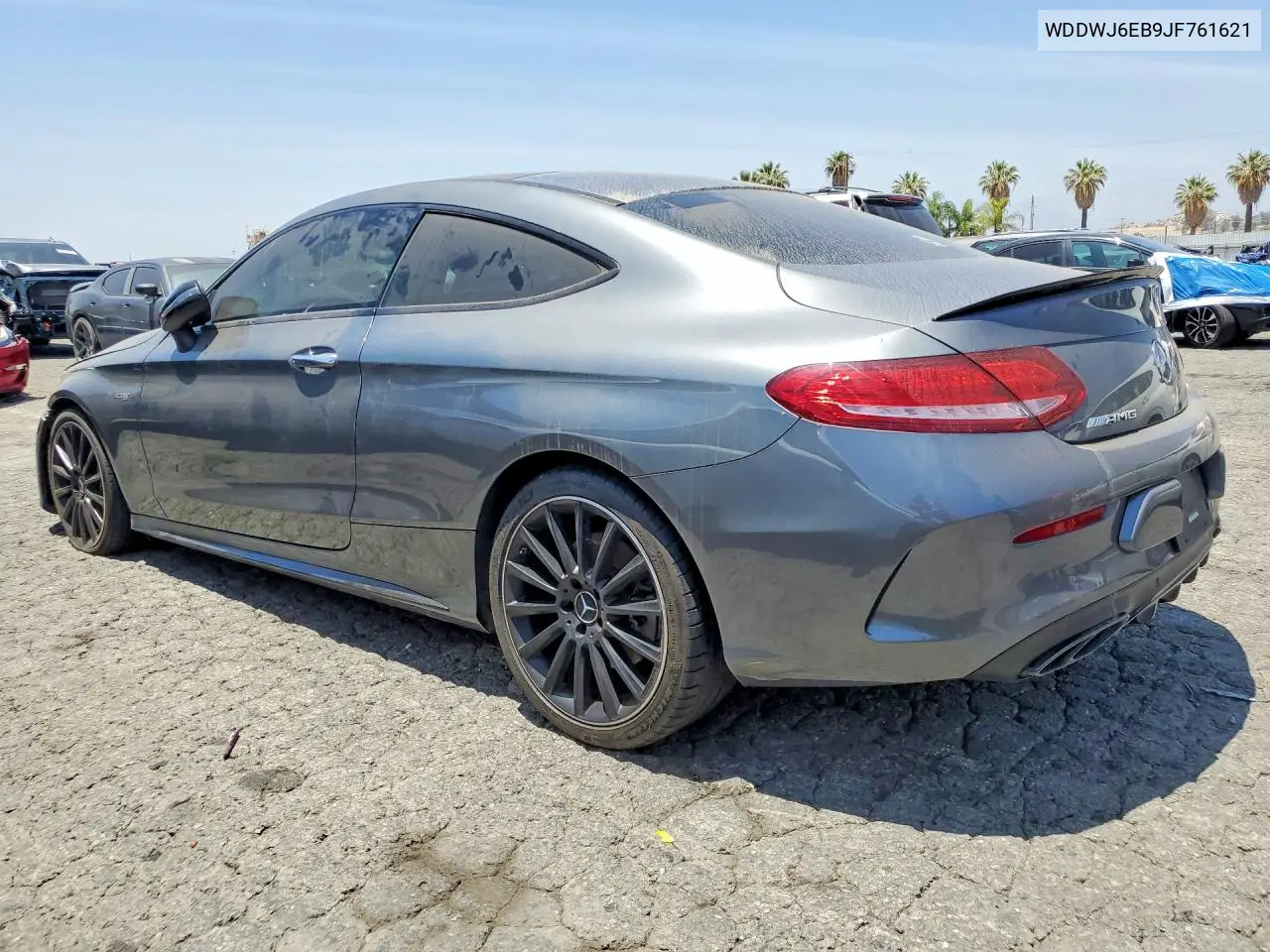 2018 Mercedes-Benz C 43 4Matic Amg VIN: WDDWJ6EB9JF761621 Lot: 56220576