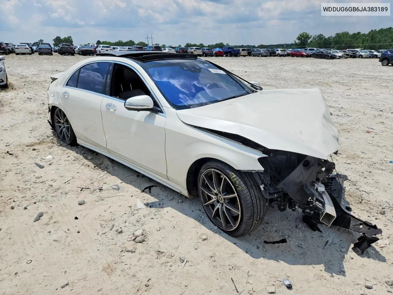 2018 Mercedes-Benz S 450 VIN: WDDUG6GB6JA383189 Lot: 56943716