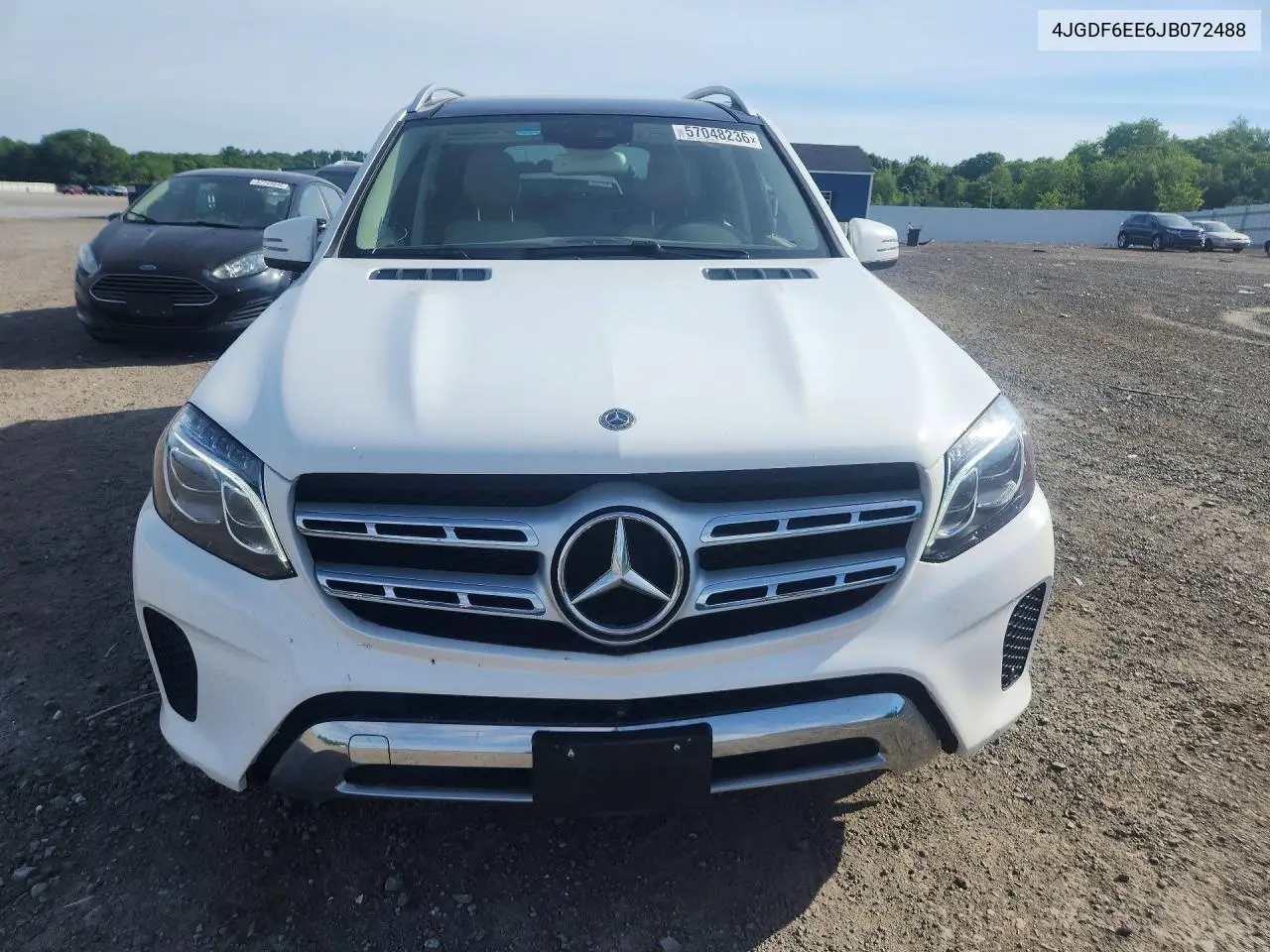 2018 Mercedes-Benz Gls 450 4Matic VIN: 4JGDF6EE6JB072488 Lot: 57048236