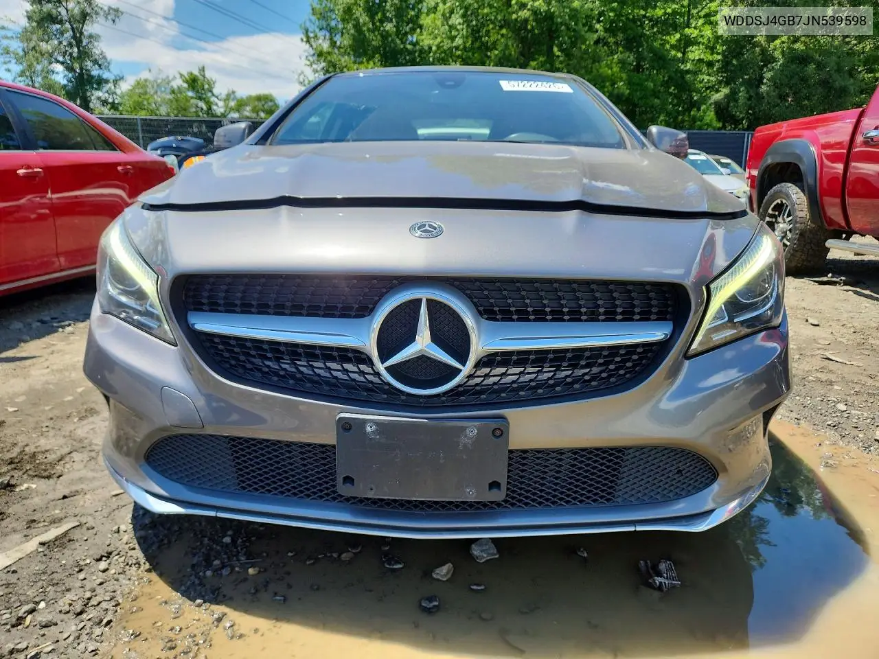 2018 Mercedes-Benz Cla 250 4Matic VIN: WDDSJ4GB7JN539598 Lot: 57222426