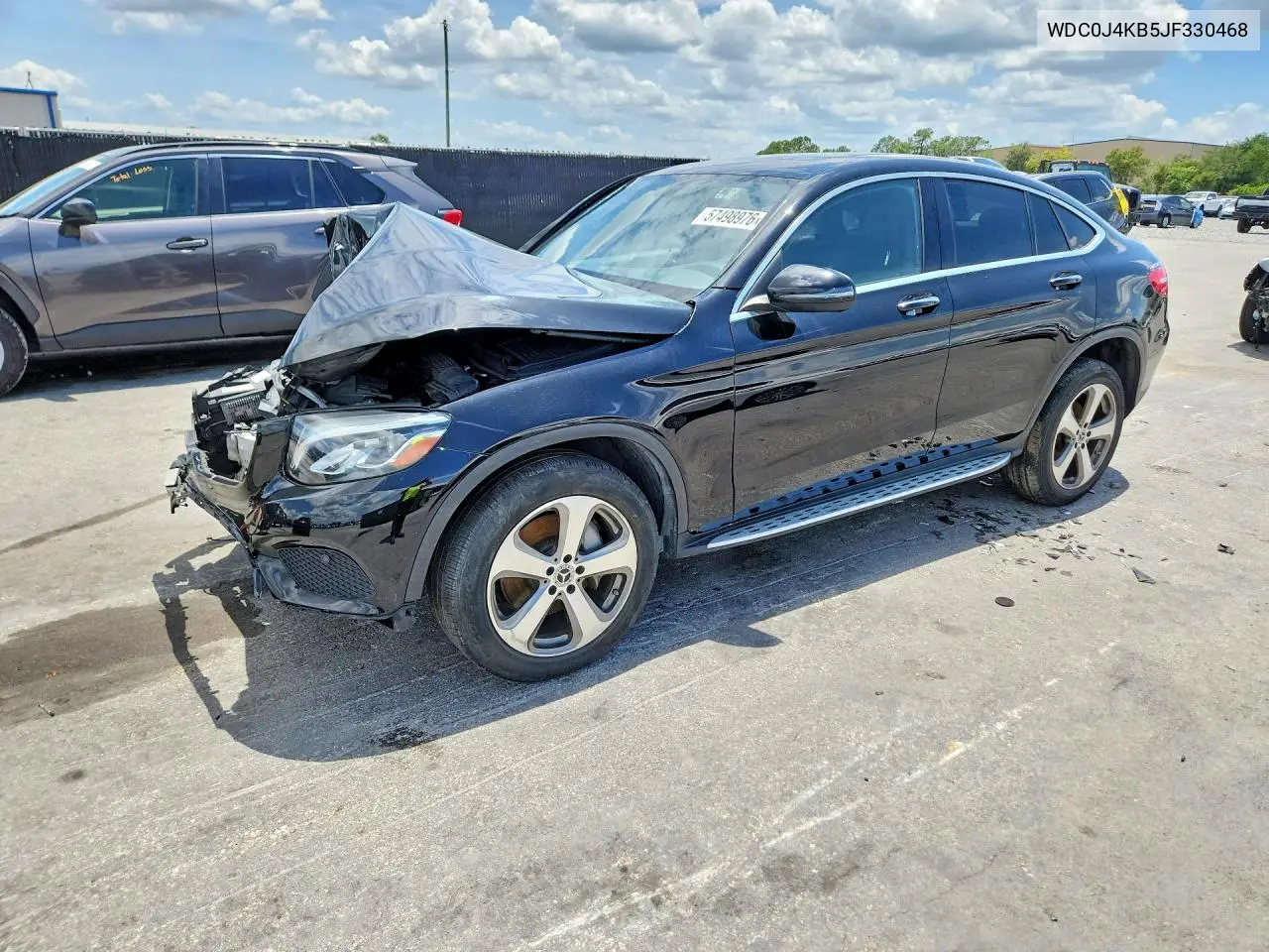 2018 Mercedes-Benz Glc Coupe 300 4Matic VIN: WDC0J4KB5JF330468 Lot: 57498976