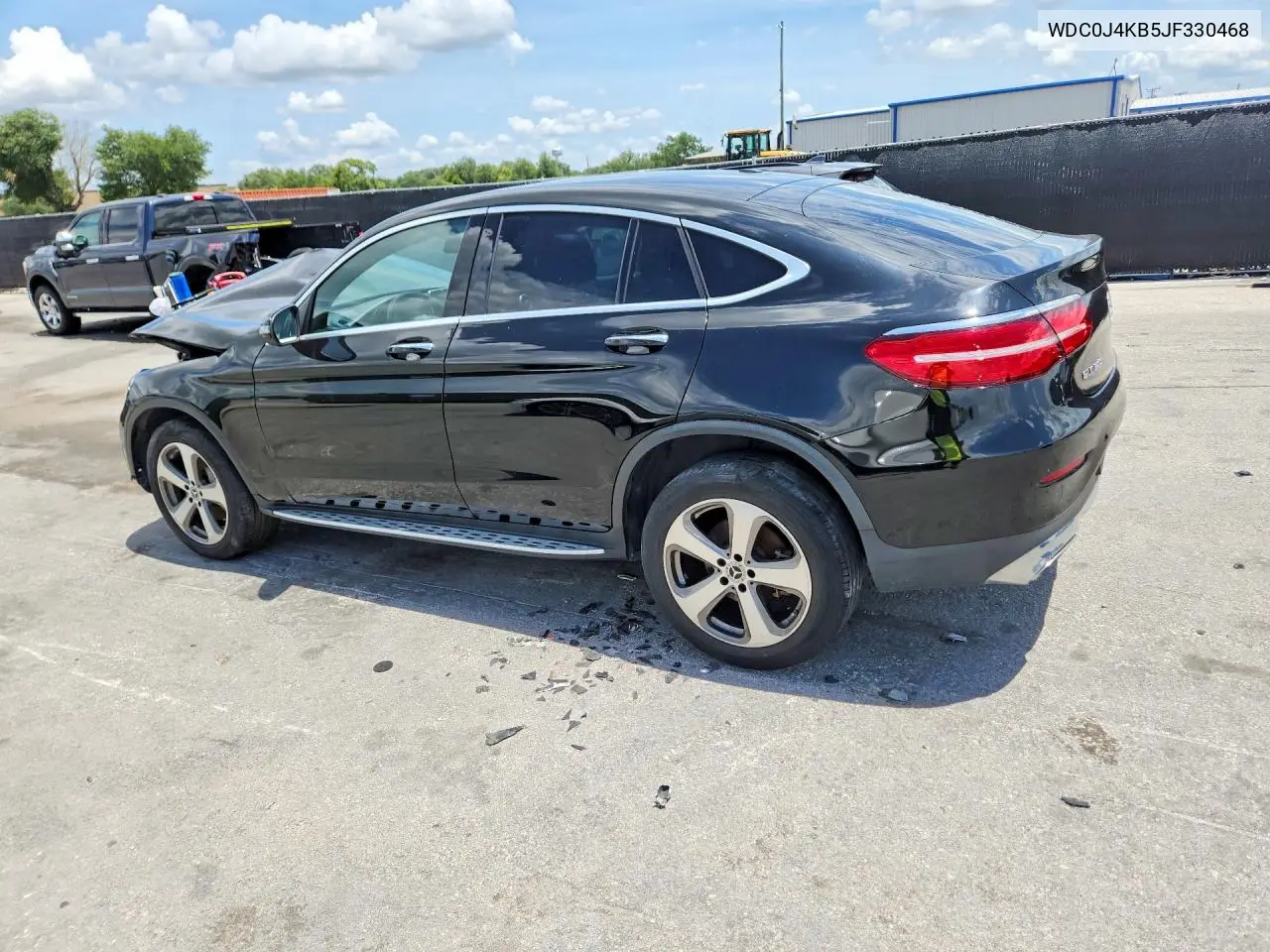 2018 Mercedes-Benz Glc Coupe 300 4Matic VIN: WDC0J4KB5JF330468 Lot: 57498976