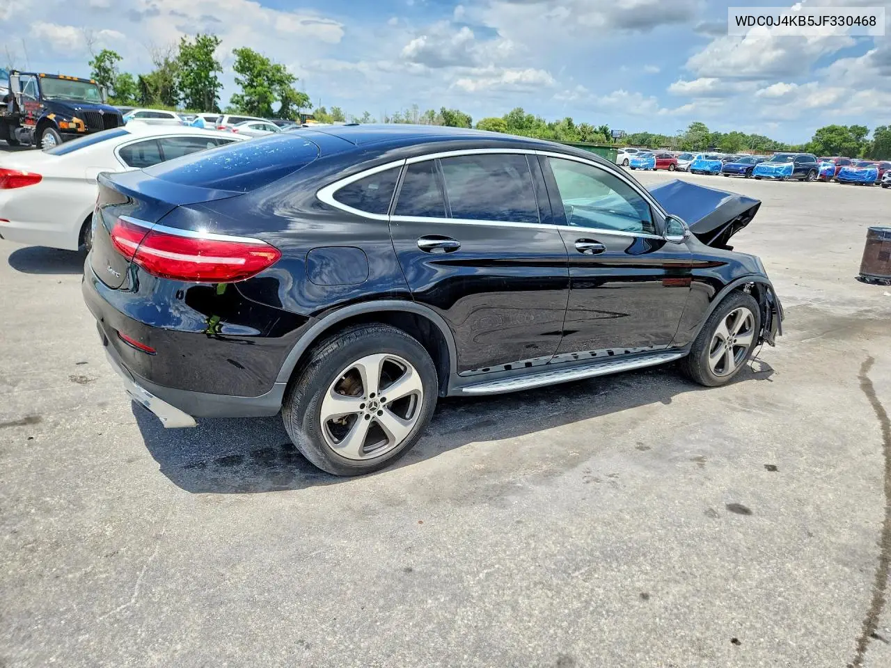 2018 Mercedes-Benz Glc Coupe 300 4Matic VIN: WDC0J4KB5JF330468 Lot: 57498976