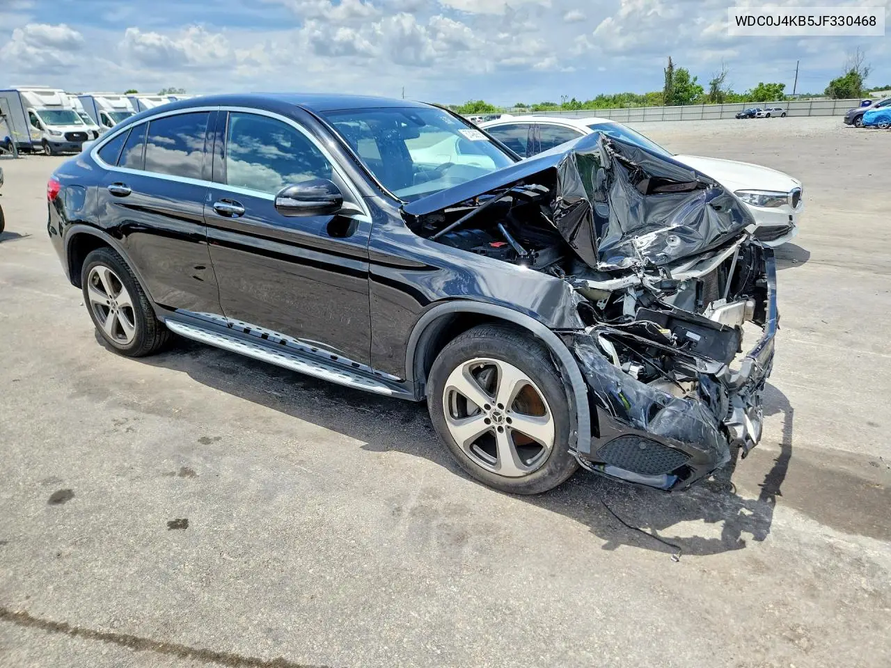 2018 Mercedes-Benz Glc Coupe 300 4Matic VIN: WDC0J4KB5JF330468 Lot: 57498976