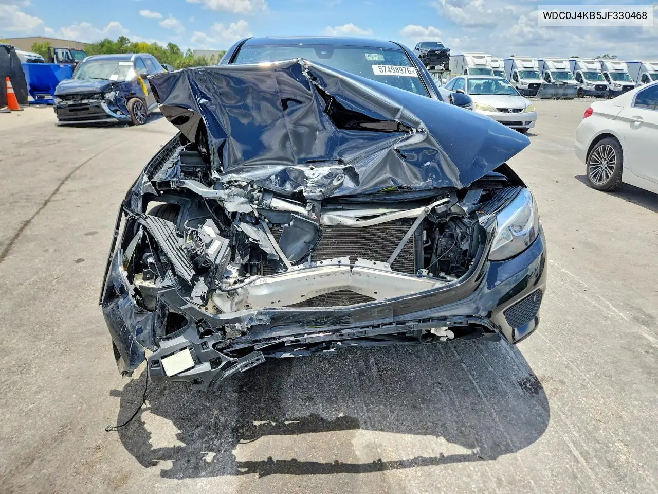 2018 Mercedes-Benz Glc Coupe 300 4Matic VIN: WDC0J4KB5JF330468 Lot: 57498976