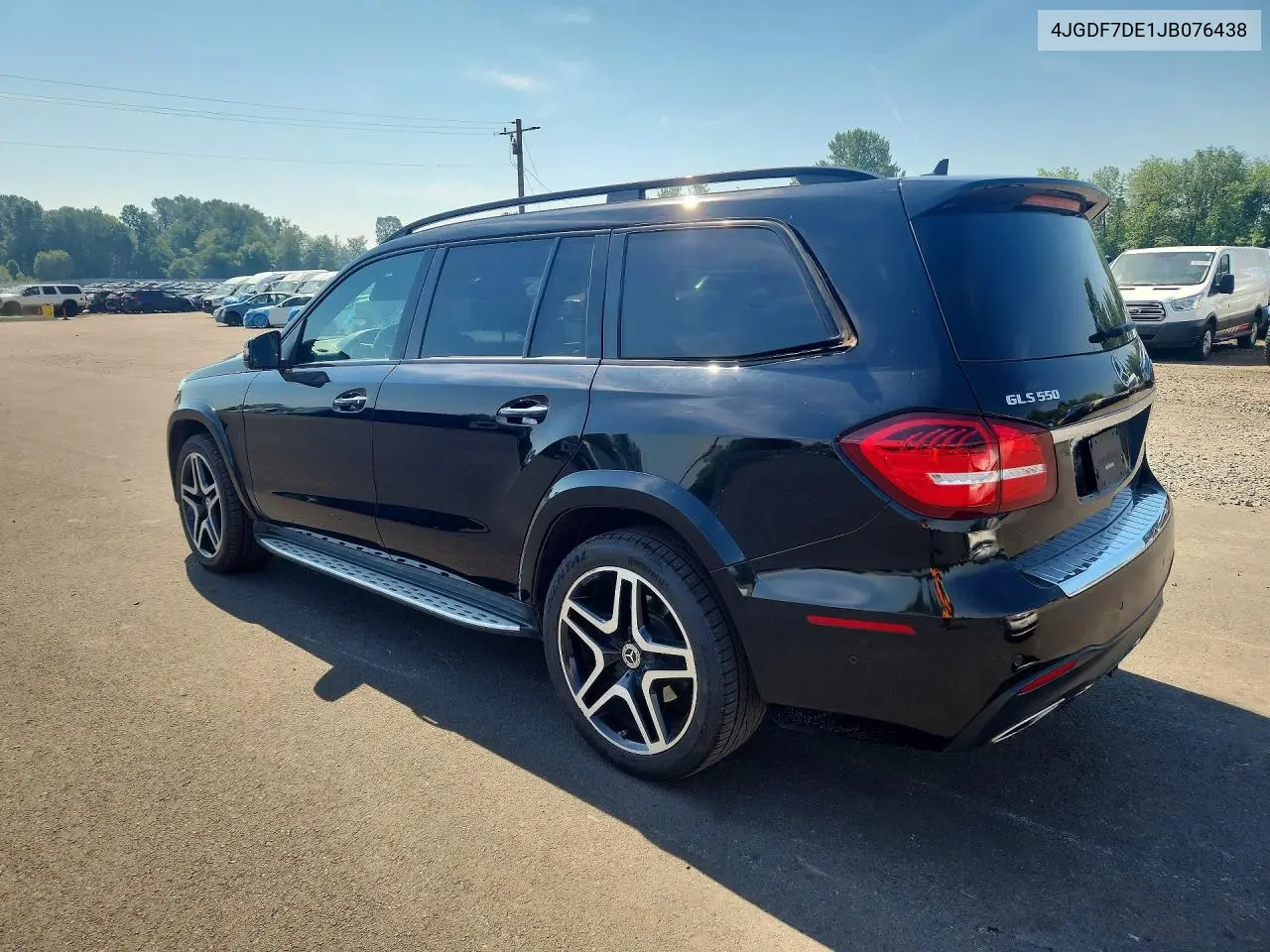 2018 Mercedes-Benz Gls 550 4Matic VIN: 4JGDF7DE1JB076438 Lot: 57519346