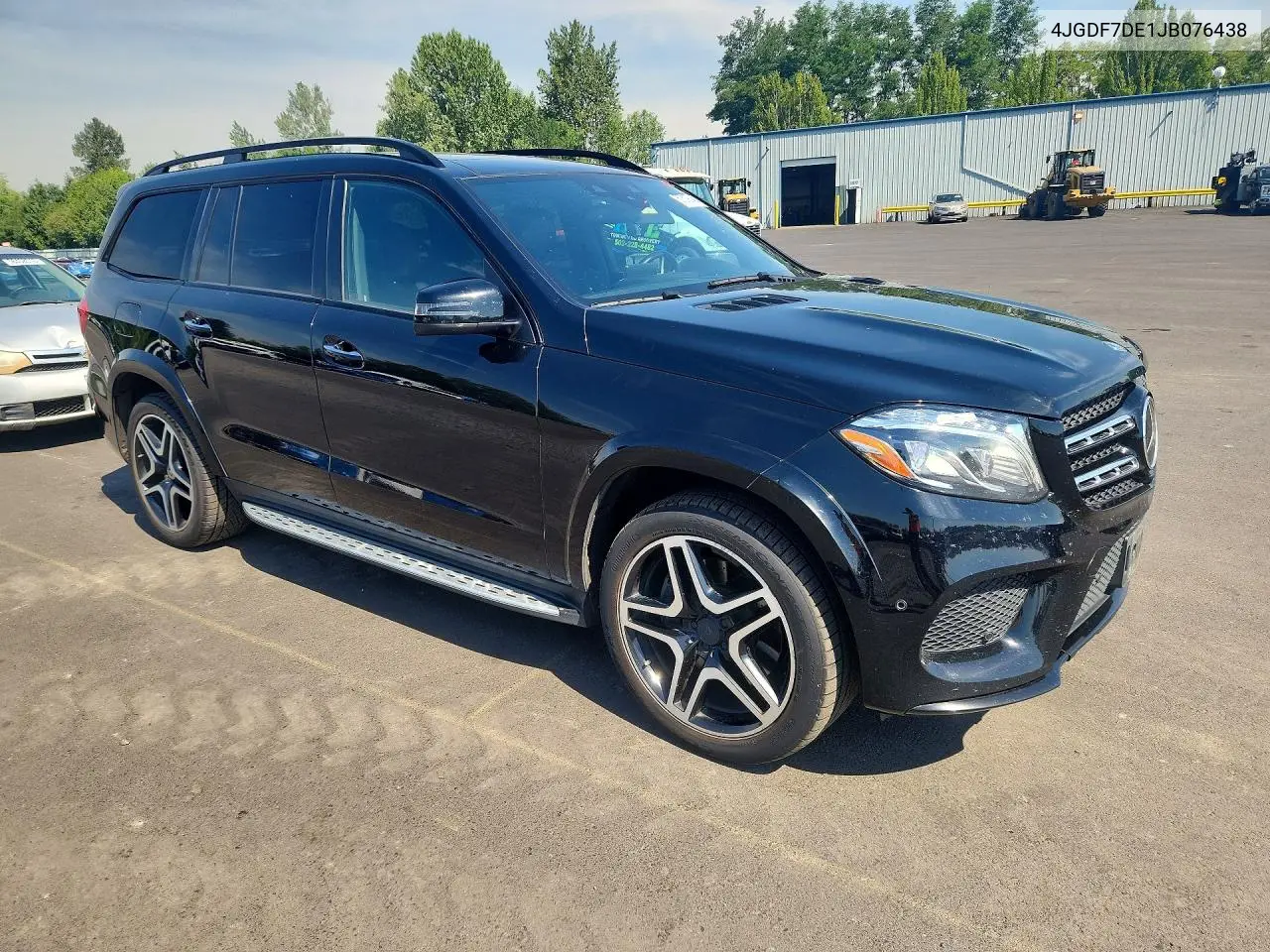 2018 Mercedes-Benz Gls 550 4Matic VIN: 4JGDF7DE1JB076438 Lot: 57519346