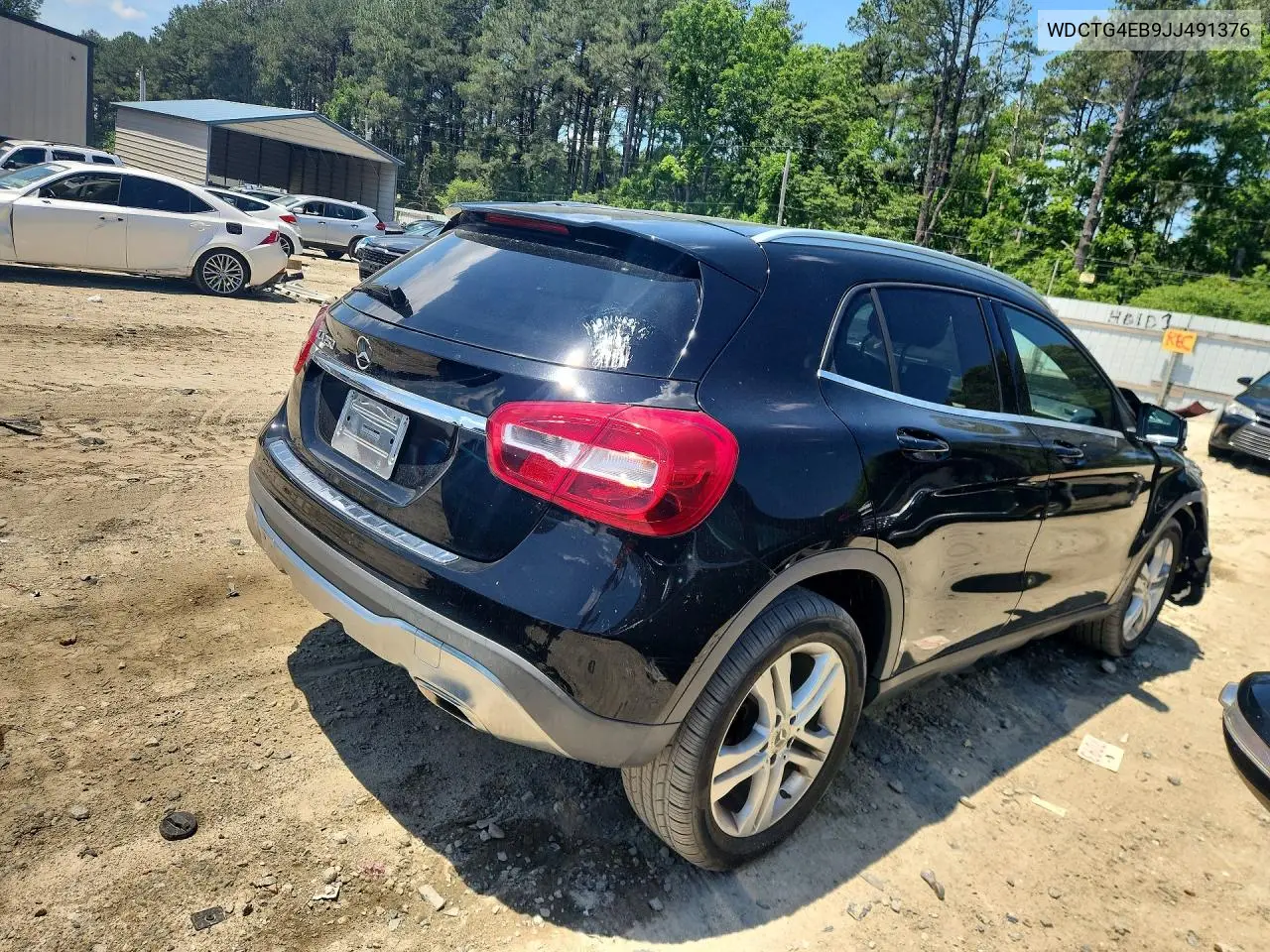 2018 Mercedes-Benz Gla 250 VIN: WDCTG4EB9JJ491376 Lot: 57568136