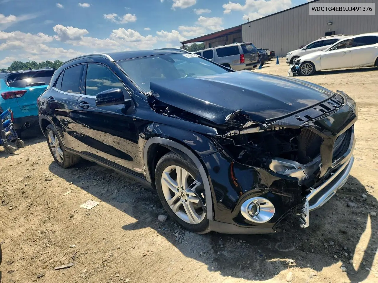 2018 Mercedes-Benz Gla 250 VIN: WDCTG4EB9JJ491376 Lot: 57568136