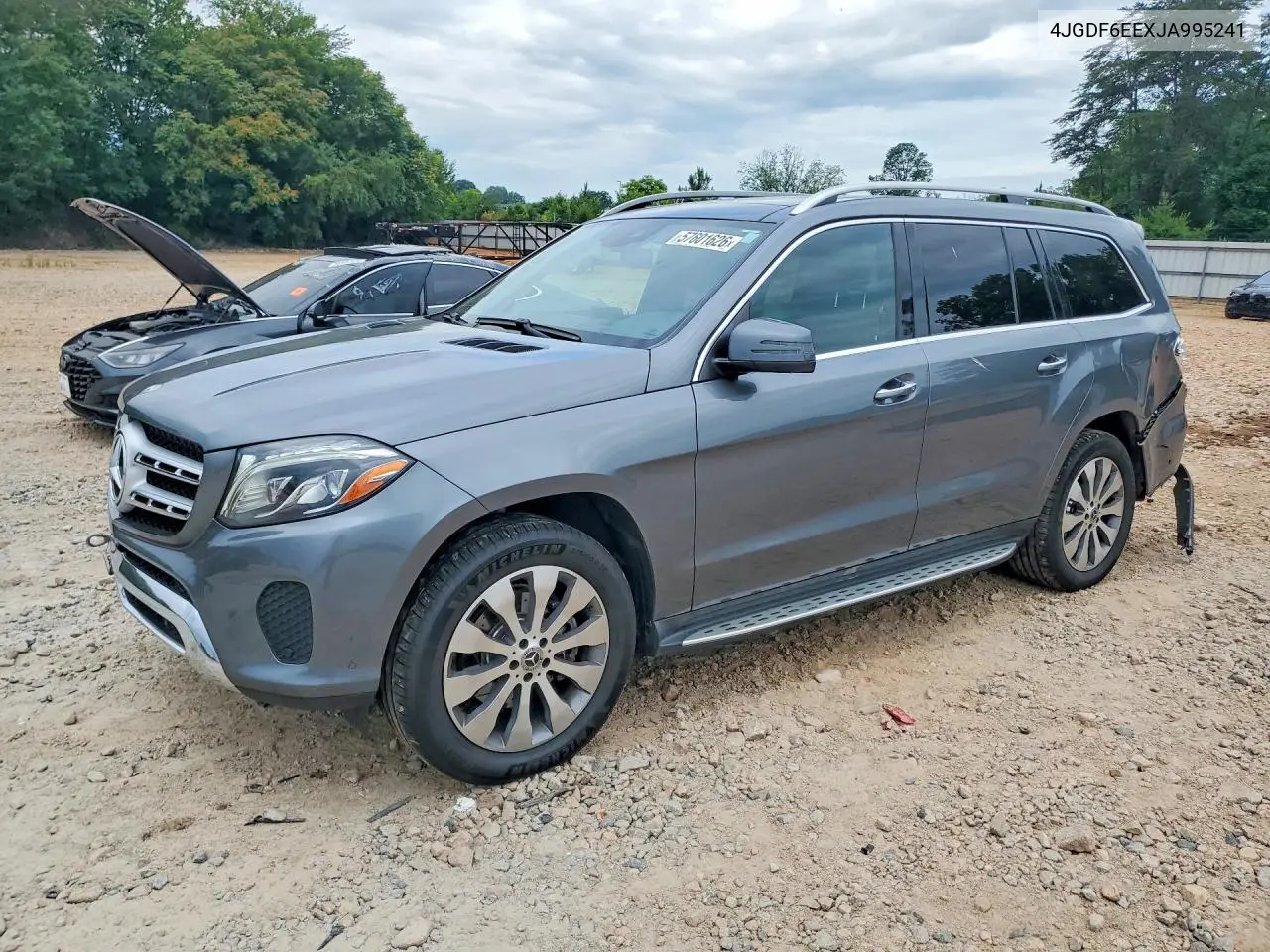2018 Mercedes-Benz Gls 450 4Matic VIN: 4JGDF6EEXJA995241 Lot: 57601626