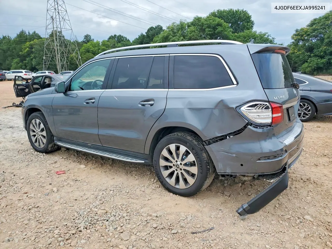 2018 Mercedes-Benz Gls 450 4Matic VIN: 4JGDF6EEXJA995241 Lot: 57601626