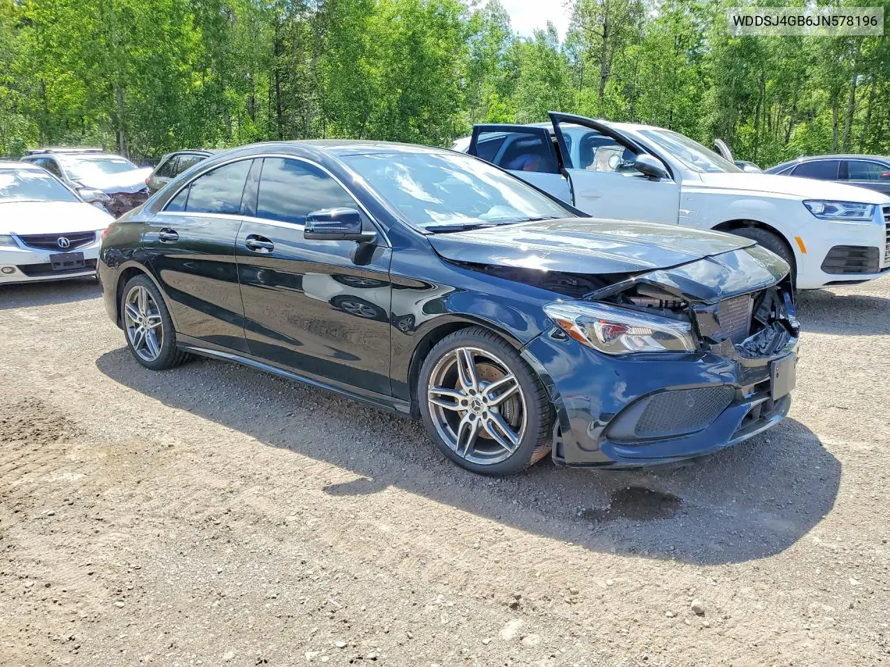 2018 Mercedes-Benz Cla 250 4Matic VIN: WDDSJ4GB6JN578196 Lot: 57688846