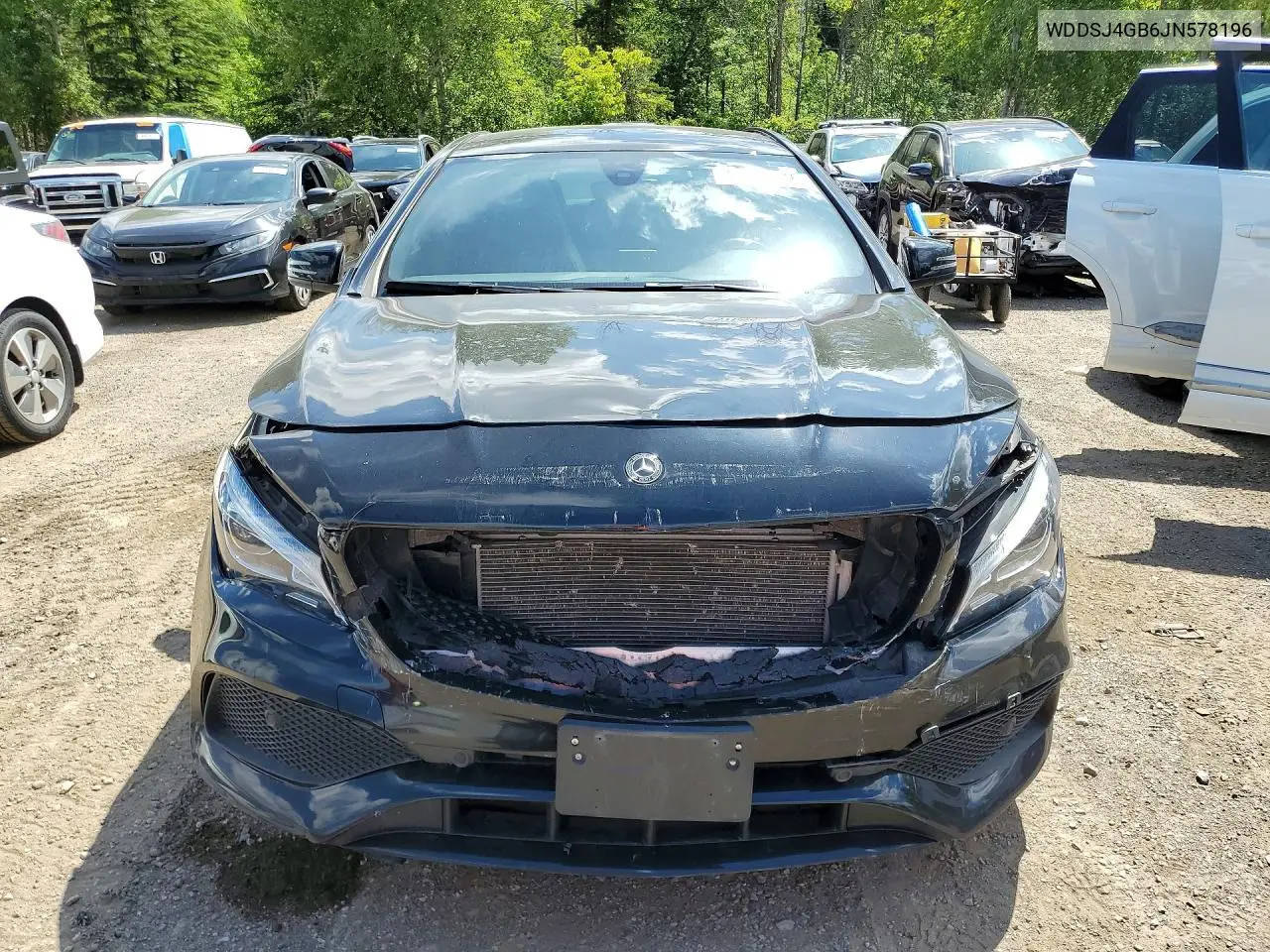 2018 Mercedes-Benz Cla 250 4Matic VIN: WDDSJ4GB6JN578196 Lot: 57688846