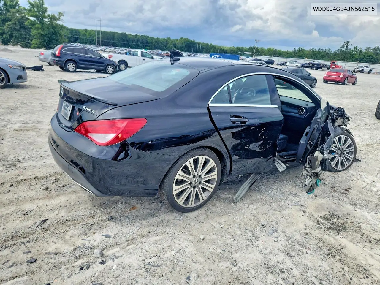 2018 Mercedes-Benz Cla 250 4Matic VIN: WDDSJ4GB4JN562515 Lot: 57809406