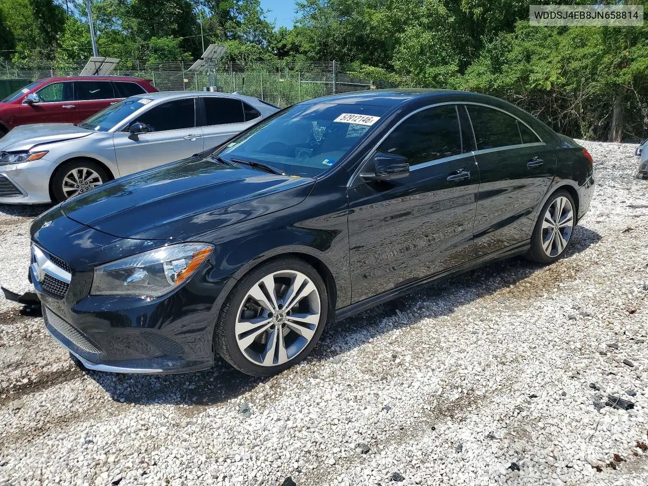 2018 Mercedes-Benz Cla 250 VIN: WDDSJ4EB8JN658814 Lot: 57912146
