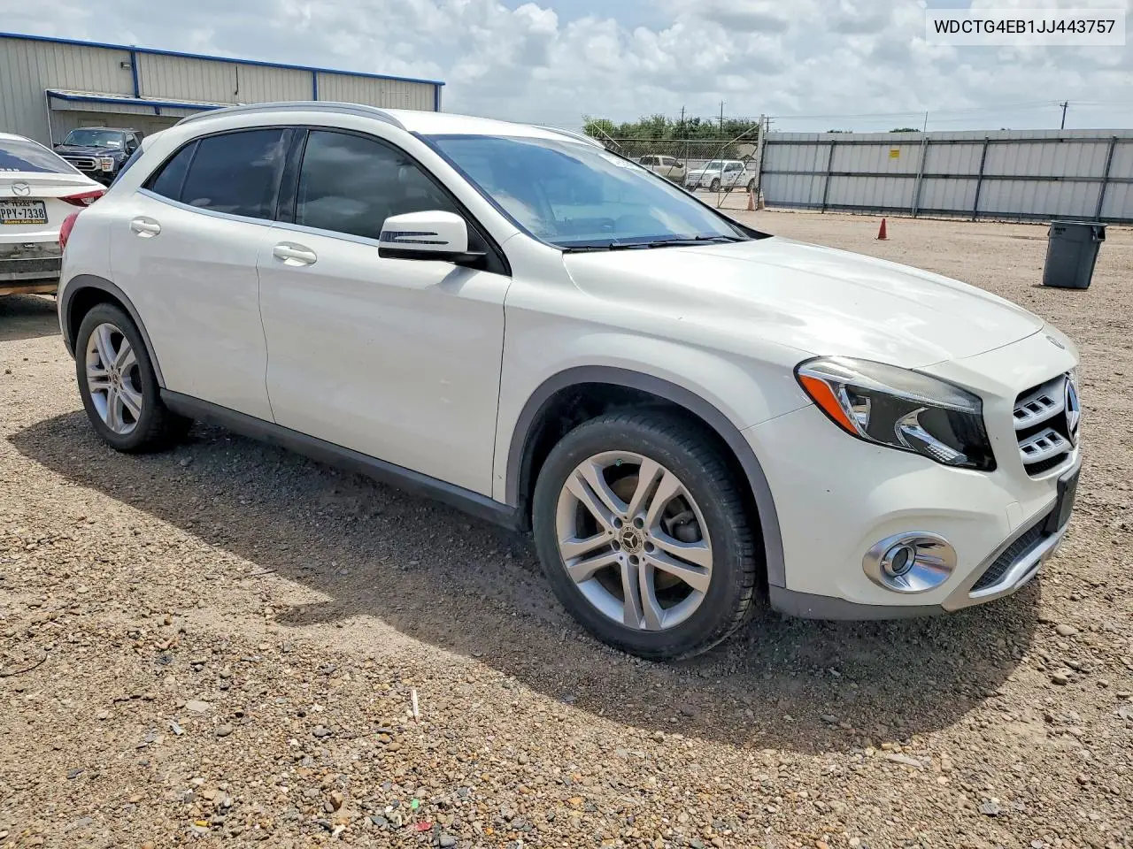 2018 Mercedes-Benz Gla 250 VIN: WDCTG4EB1JJ443757 Lot: 57925816
