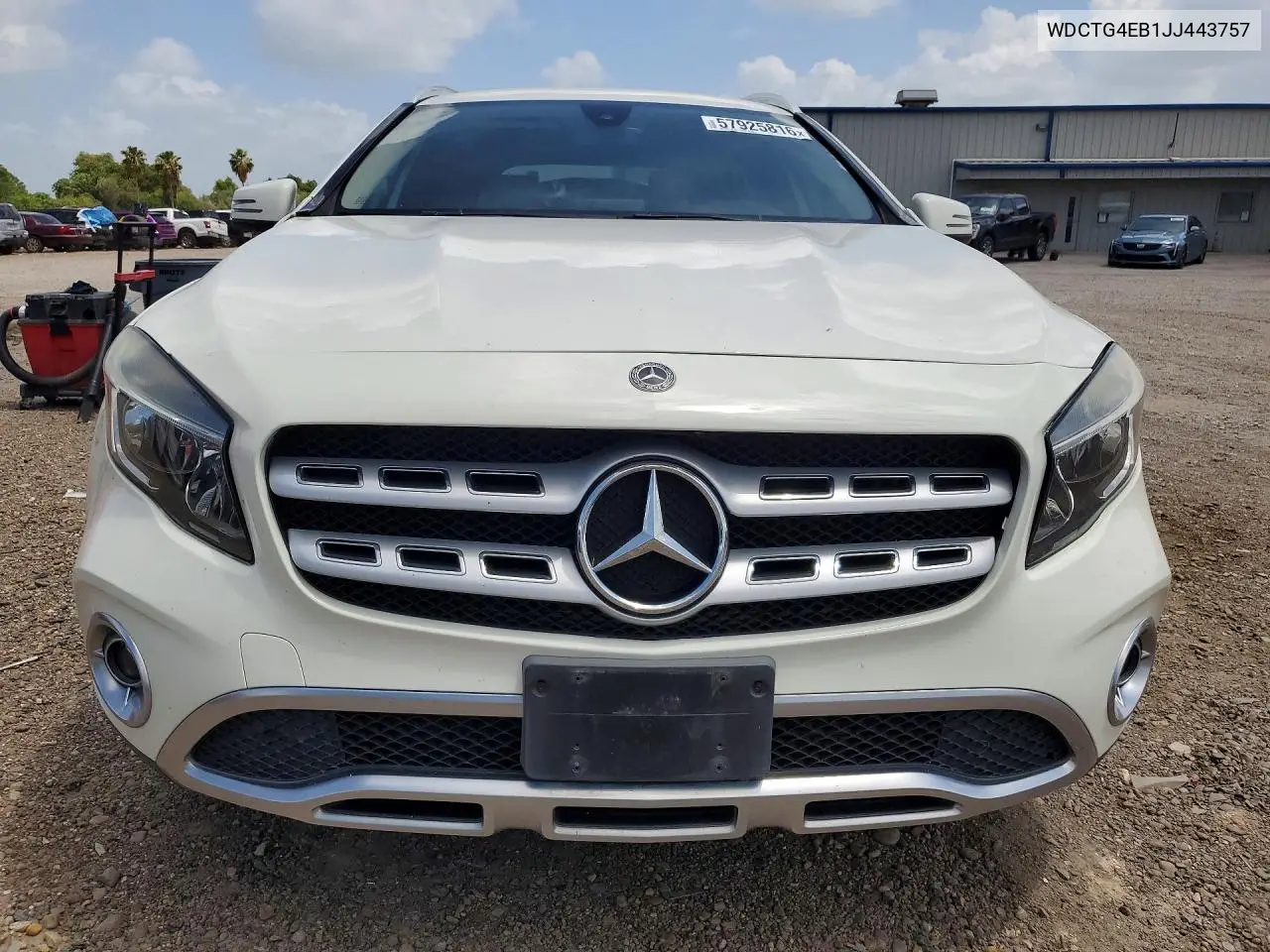 2018 Mercedes-Benz Gla 250 VIN: WDCTG4EB1JJ443757 Lot: 57925816