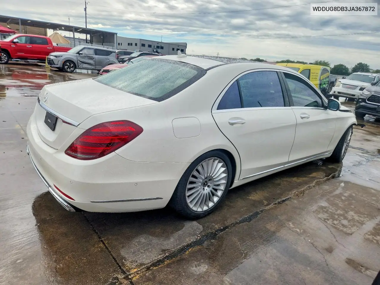 2018 Mercedes-Benz S 560 VIN: WDDUG8DB3JA367872 Lot: 58015576