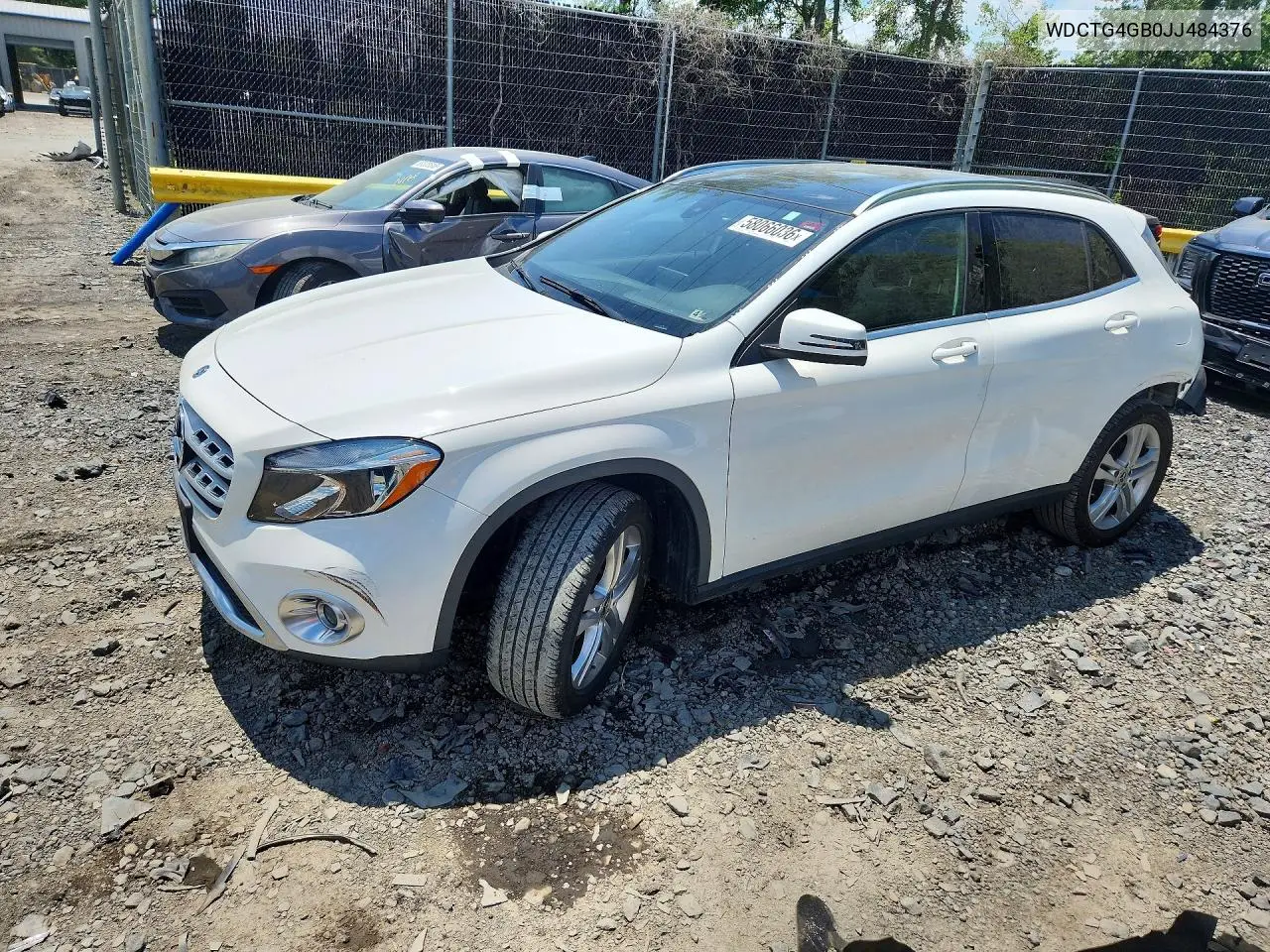 2018 Mercedes-Benz Gla 250 4Matic VIN: WDCTG4GB0JJ484376 Lot: 58066036