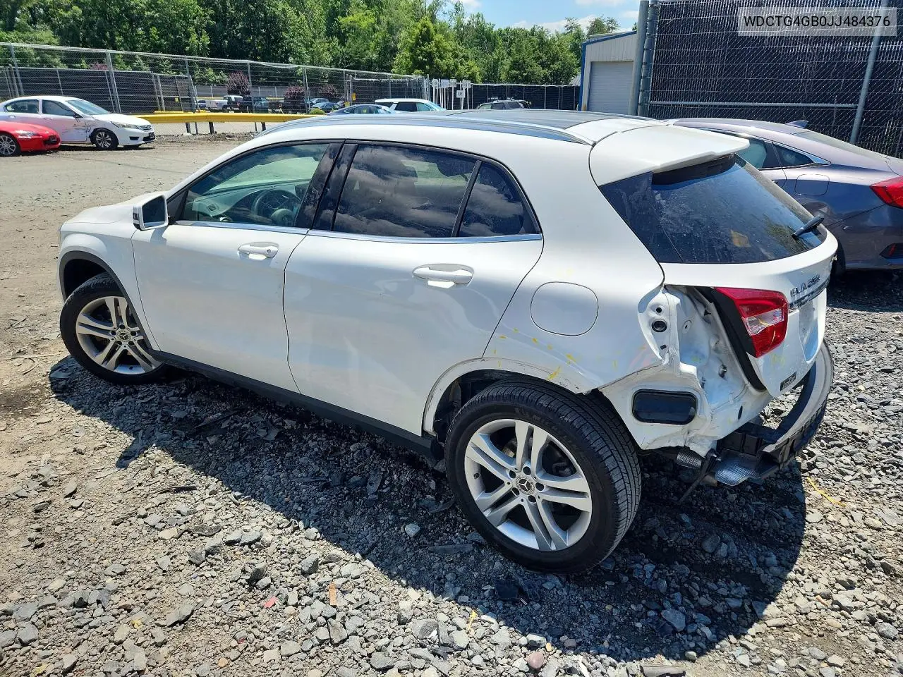 2018 Mercedes-Benz Gla 250 4Matic VIN: WDCTG4GB0JJ484376 Lot: 58066036