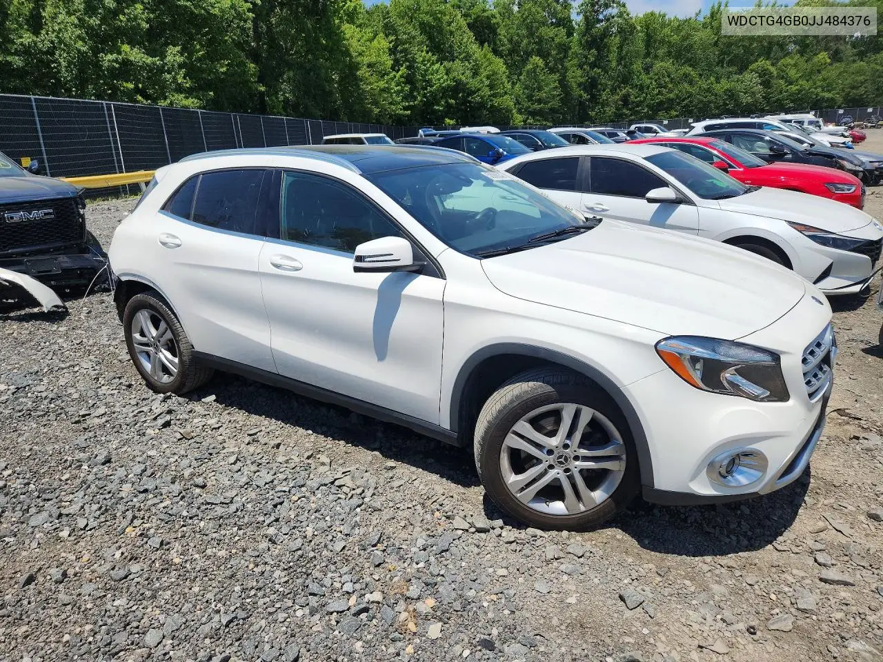 2018 Mercedes-Benz Gla 250 4Matic VIN: WDCTG4GB0JJ484376 Lot: 58066036